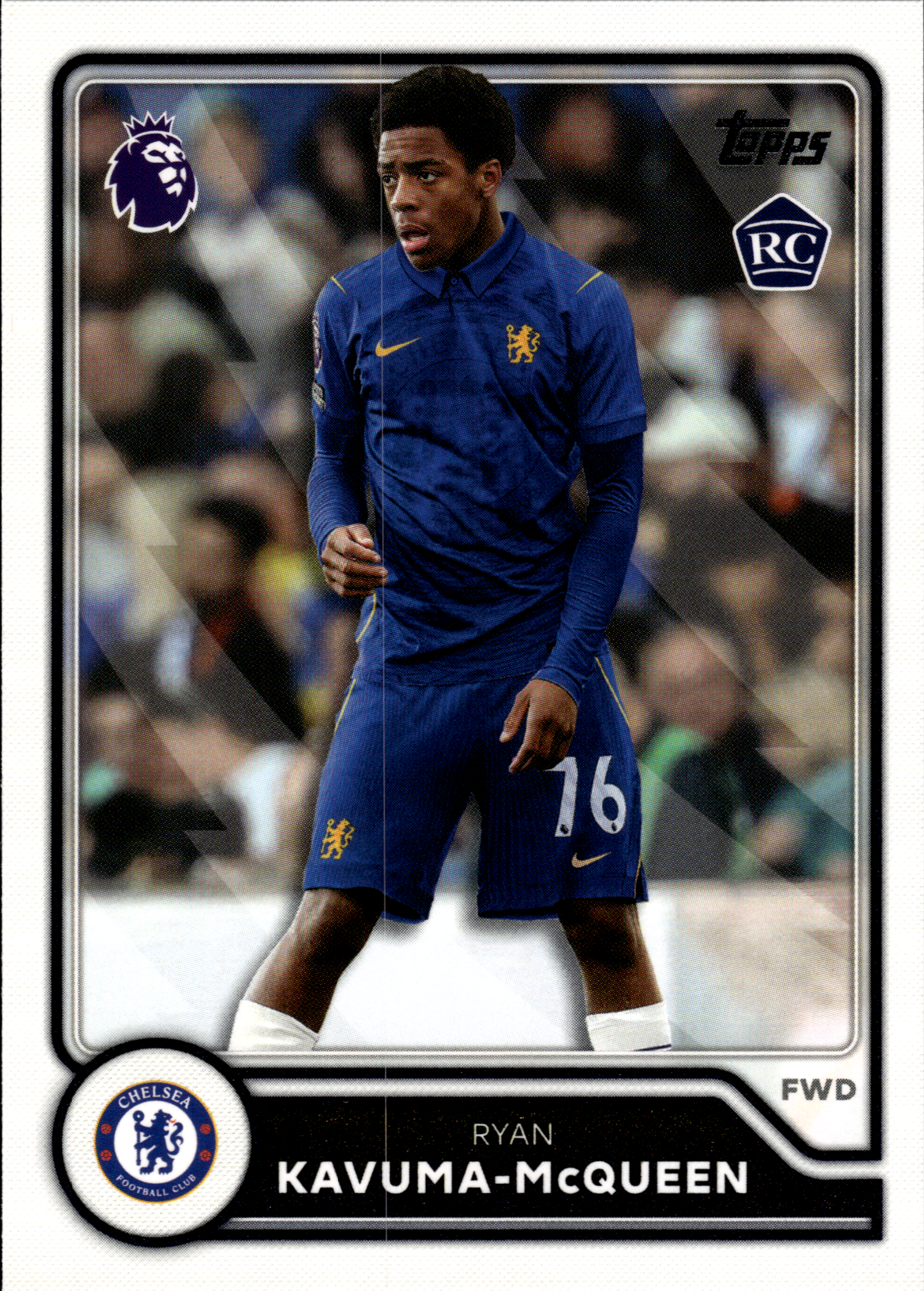 Ryan Kavuma-McQueen - Topps Flagship Premier League Base Set 2026-27, Nr. 102 – Rookie Card (Art.-Nr. SG104669)