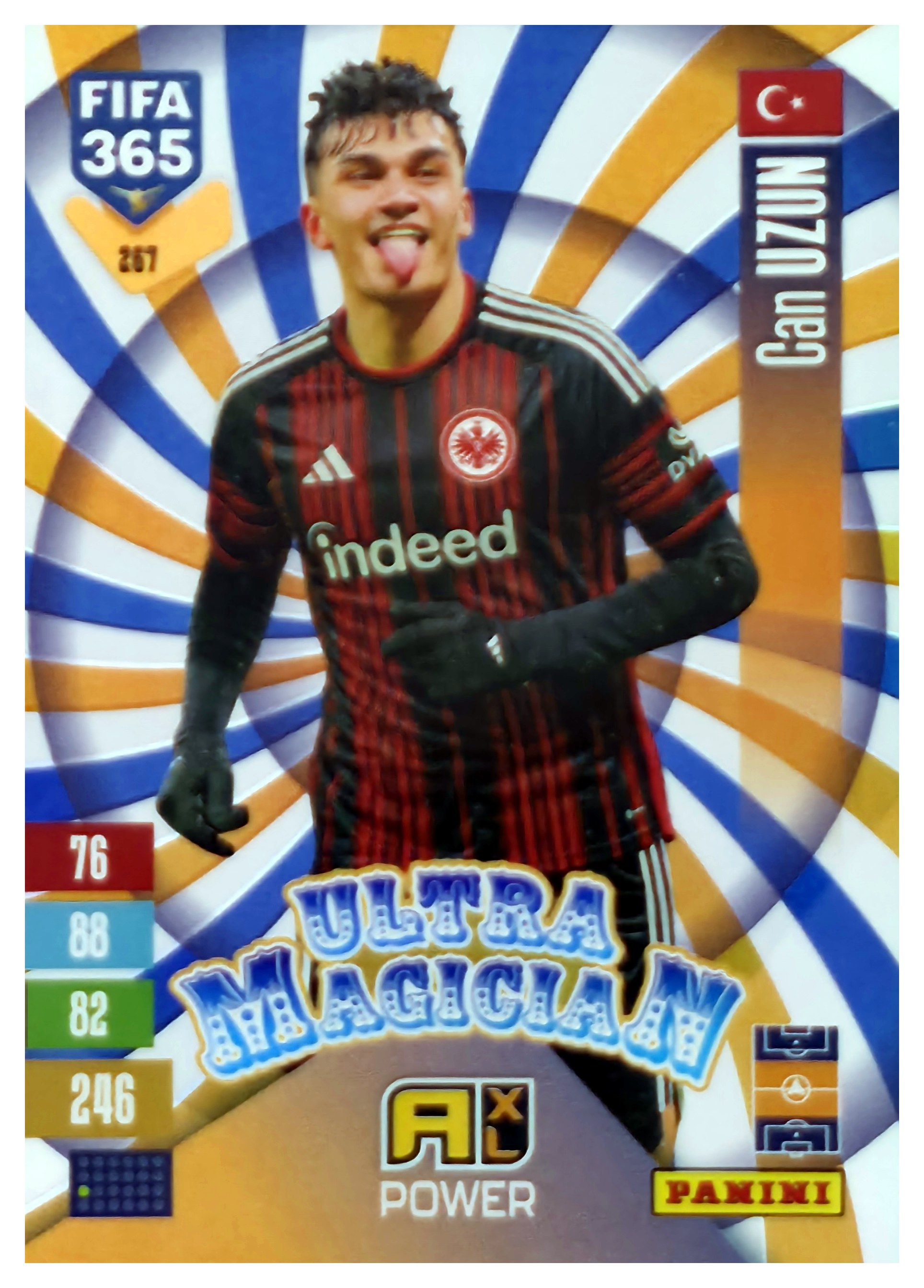 Can Uzun - Panini Adrenalyn XL FIFA 365 Ultra Magician 2026-27, Nr. 267 – Insert (Art.-Nr. SG110652)