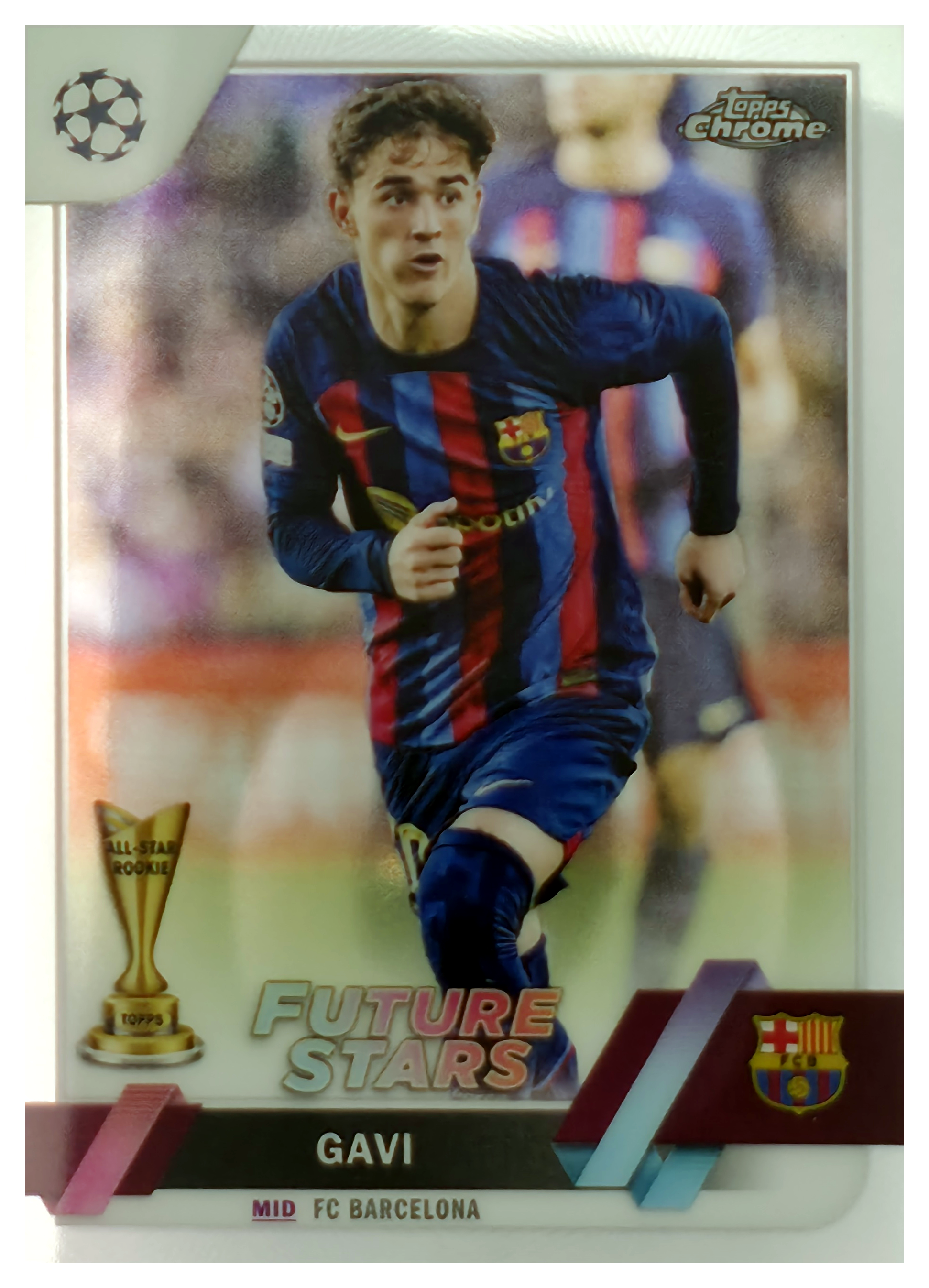 Gavi - Topps Chrome UEFA Club Competitions Future Stars 2022-23, Nr. 178 – All-Star Rookie (Art.-Nr. SG105864)