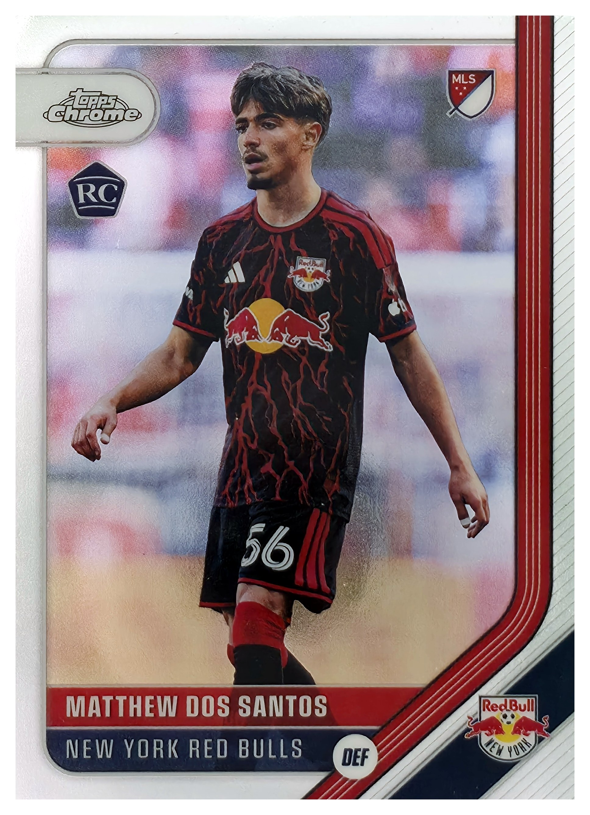 Matthew Dos Santos - Topps Chrome MLS Base Set 2026, Nr. 21 – Rookie Card (Art.-Nr. SG110714)