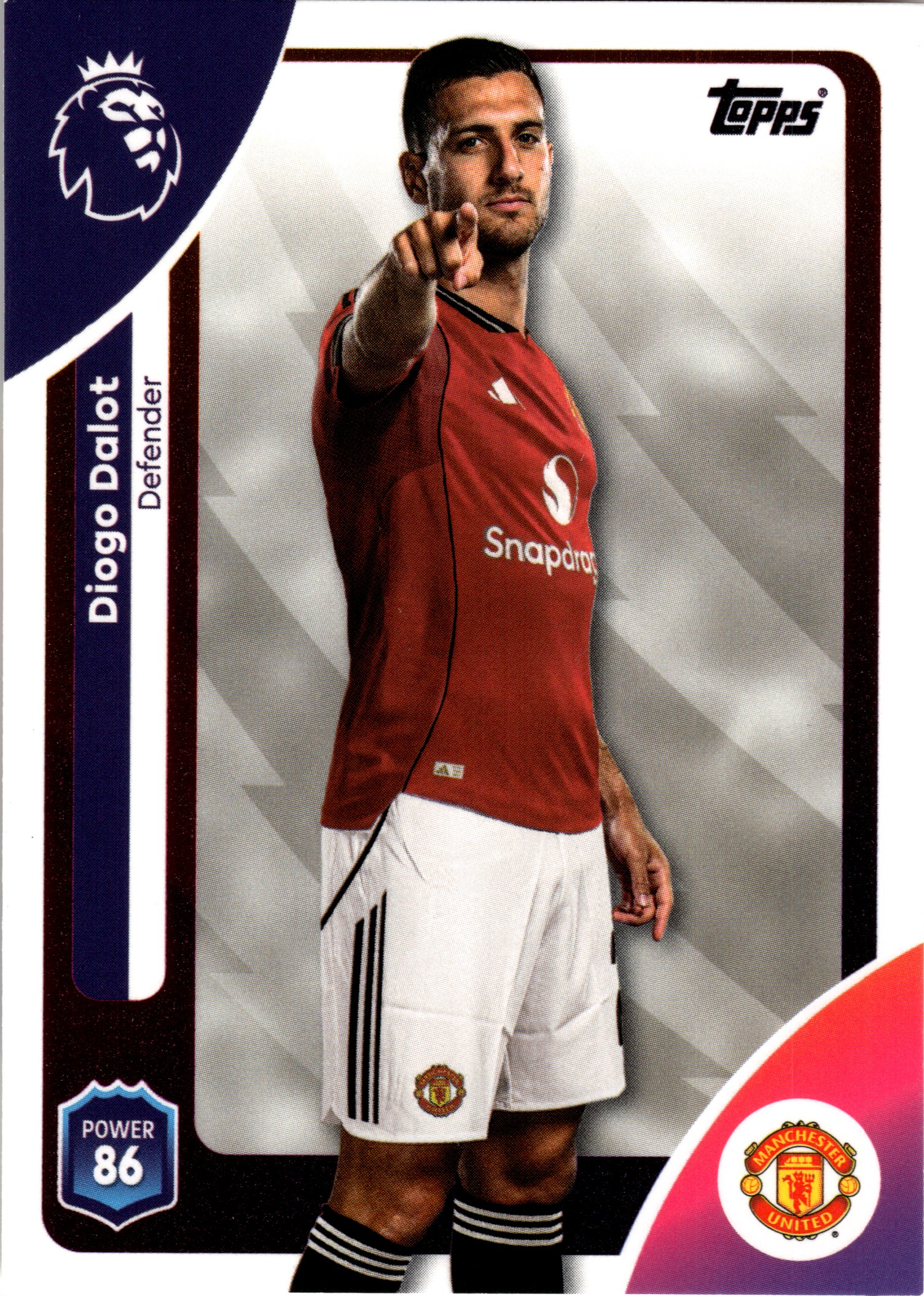 Diogo Dalot - Topps Match Attax Premier League Base Set 2025-26, Nr. 204 (Art.-Nr. SG107898)