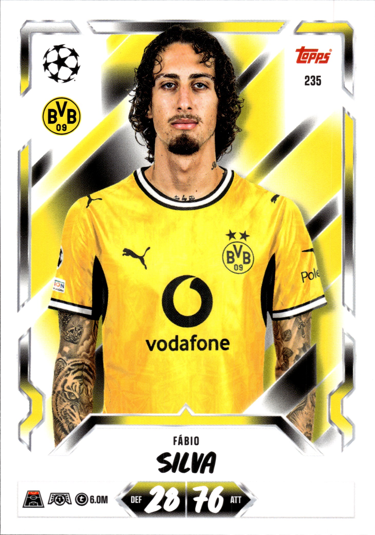 Fábio Silva - Topps Match Attax UEFA Club Competitions Base Set 2026-27, Nr. 235 (Art.-Nr. SG107357)