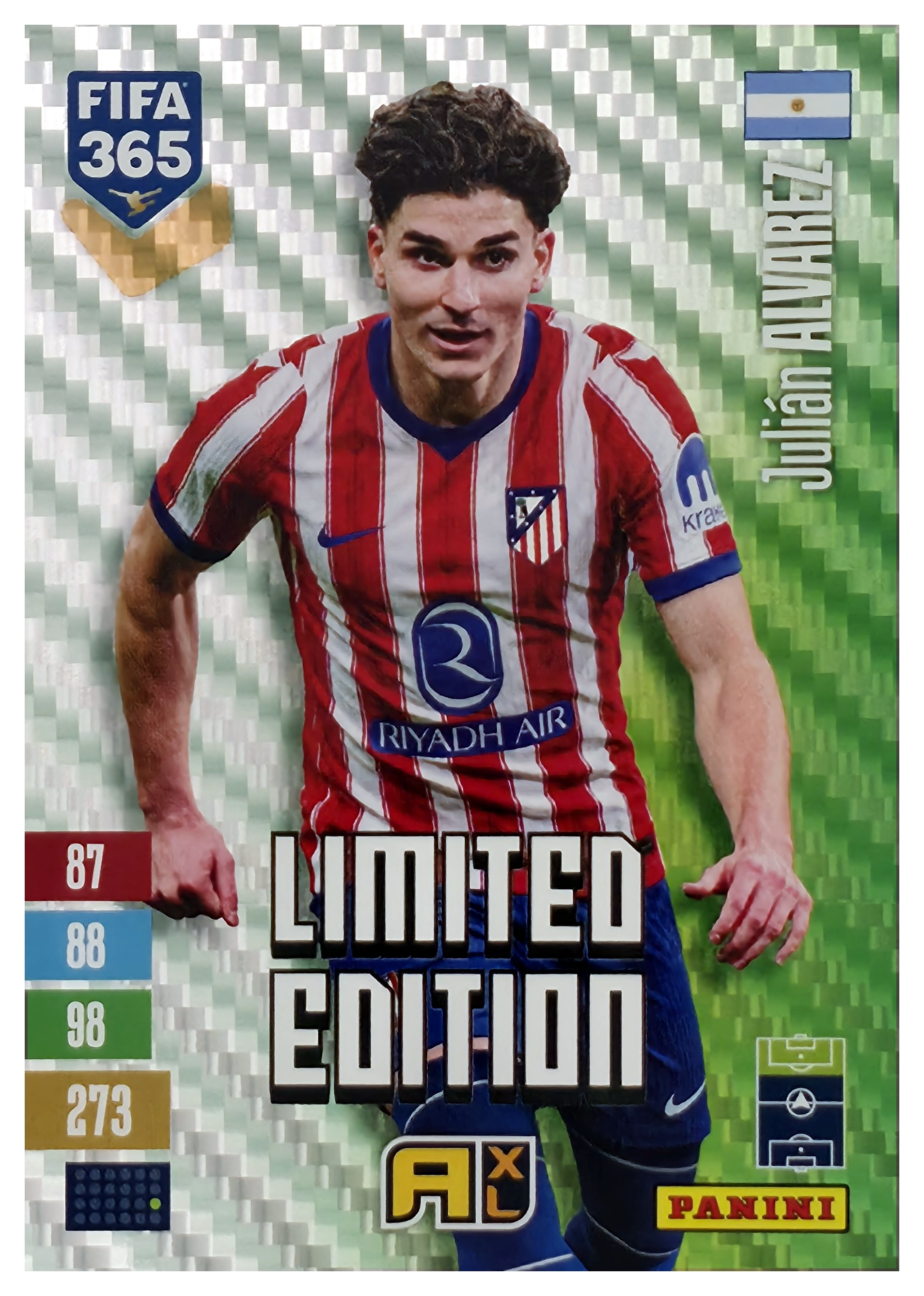 Julián Álvarez - Panini Adrenalyn XL FIFA 365 Limited Edition 2026-27 (Insert)