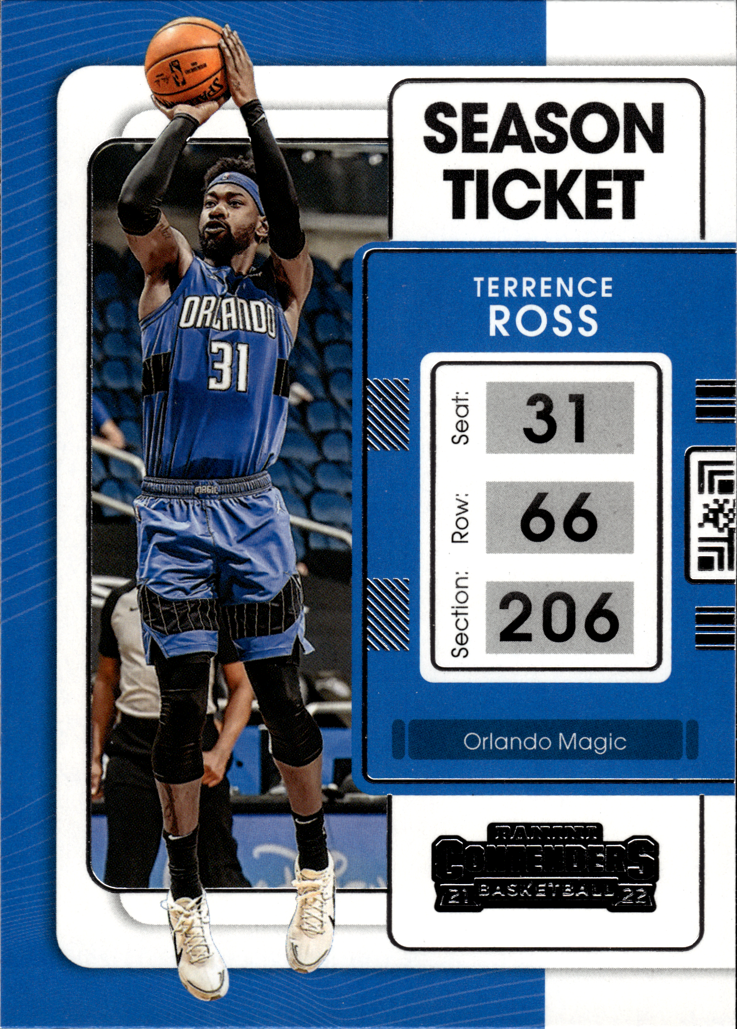 Terrence Ross - Panini Contenders Season Ticket 2021-22, Nr. 47 (Art.-Nr. SG103702)