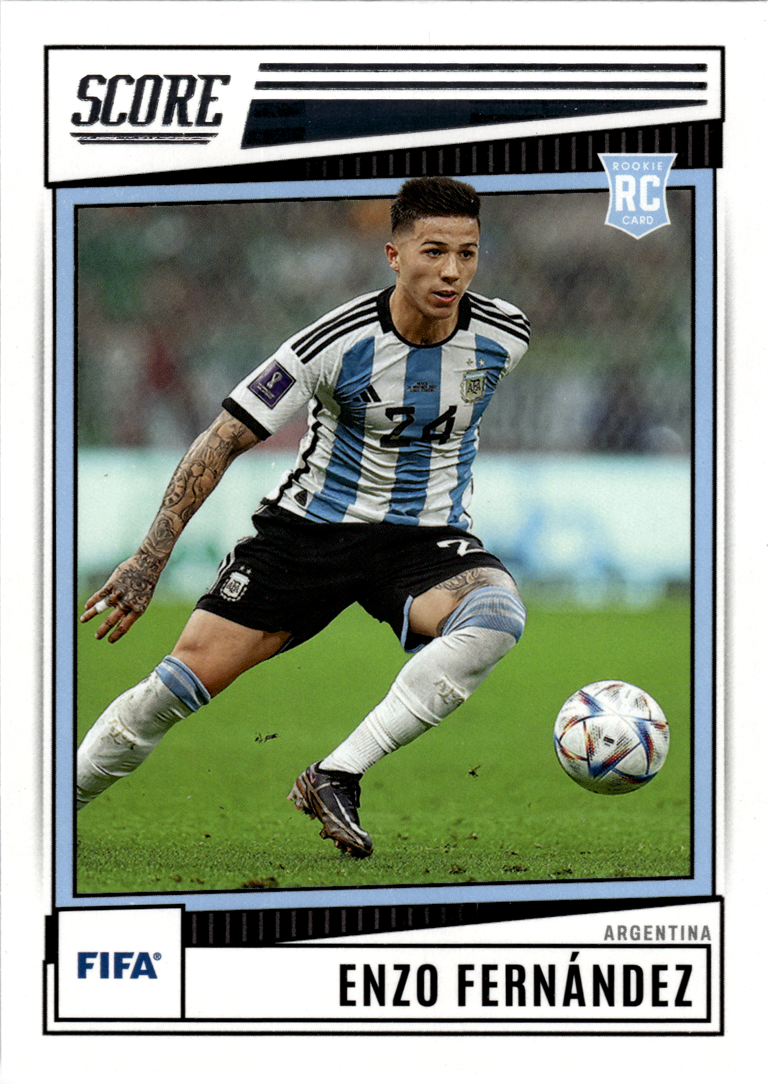 Enzo Fernández - Panini Score FIFA Soccer 2022-23, Nr. 95 (Art.-Nr. SG102864)