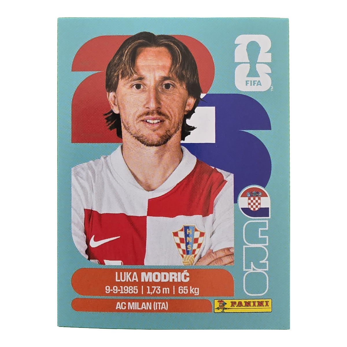Luka Modrić - Kroatien, FIFA WM 2026, Nr. CRO9