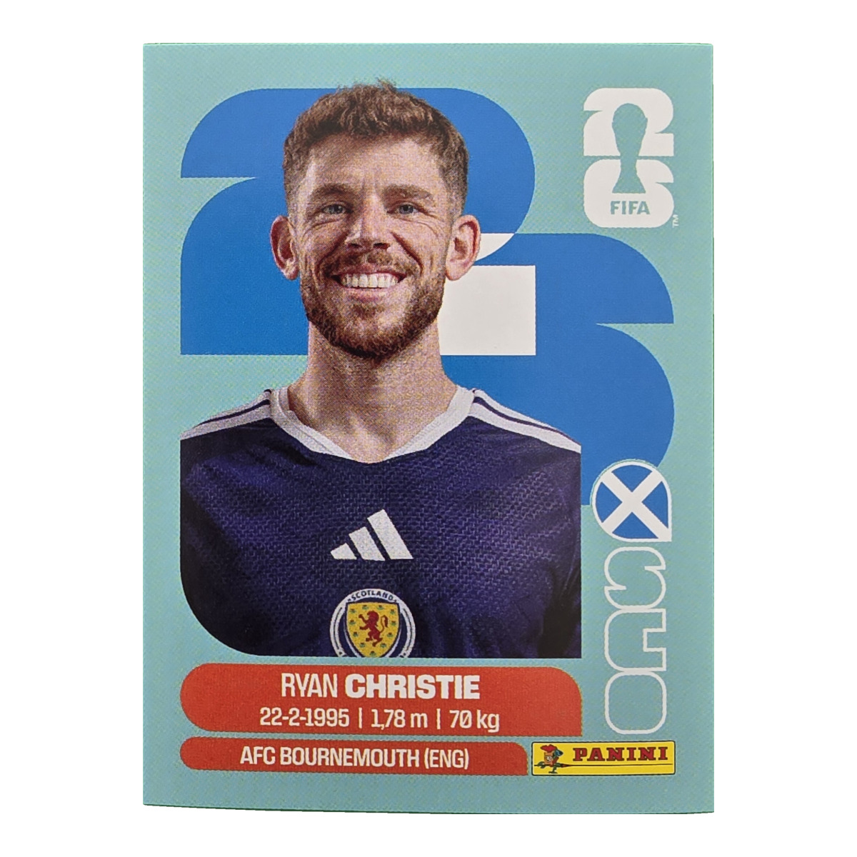 Ryan Christie - Schottland, FIFA WM 2026, Nr. SCO15