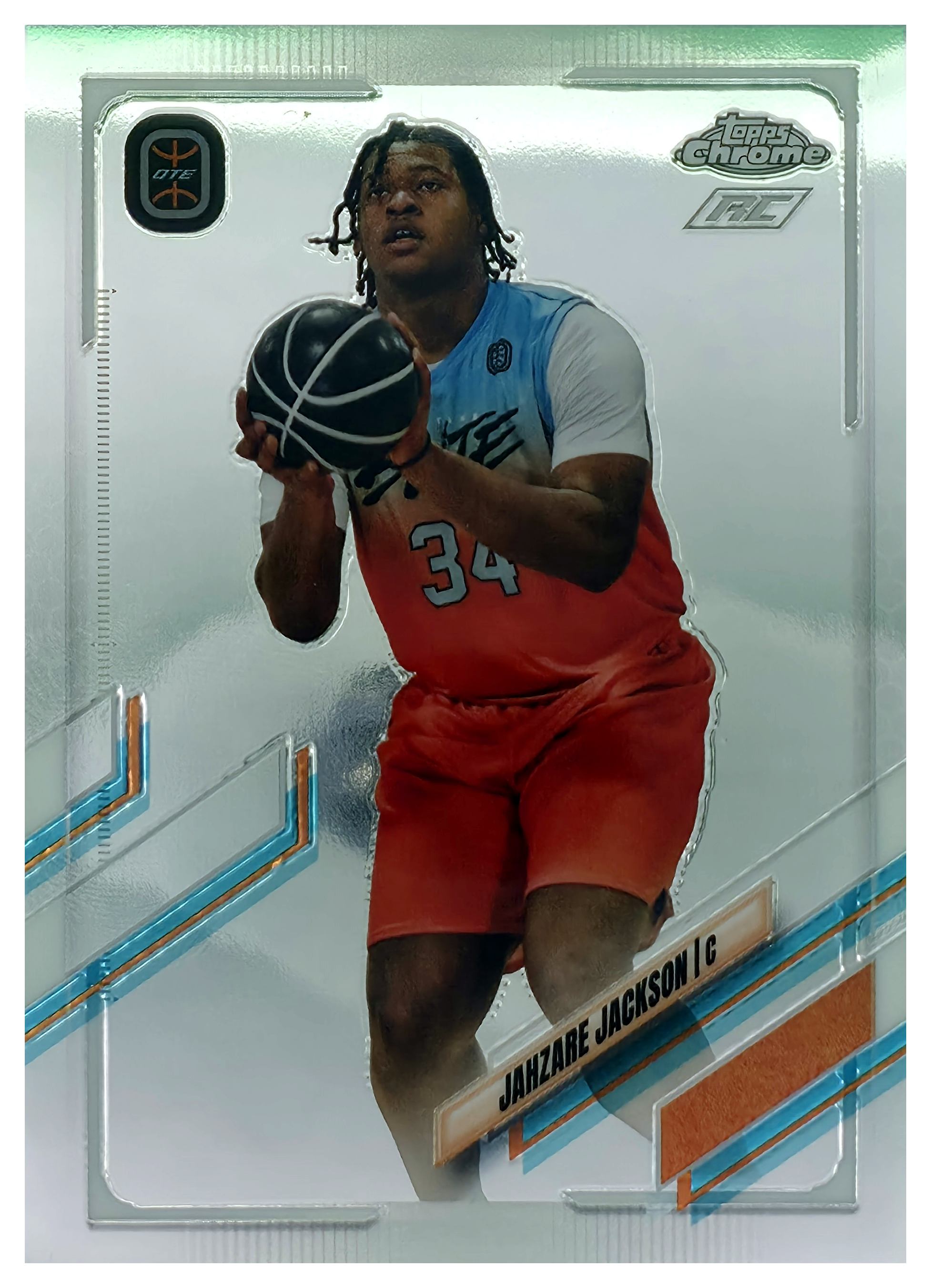 Jahzare Jackson - Topps Chrome OTE Base Set 2022, Nr. 89 – Rookie Card (Art.-Nr. SG106063)