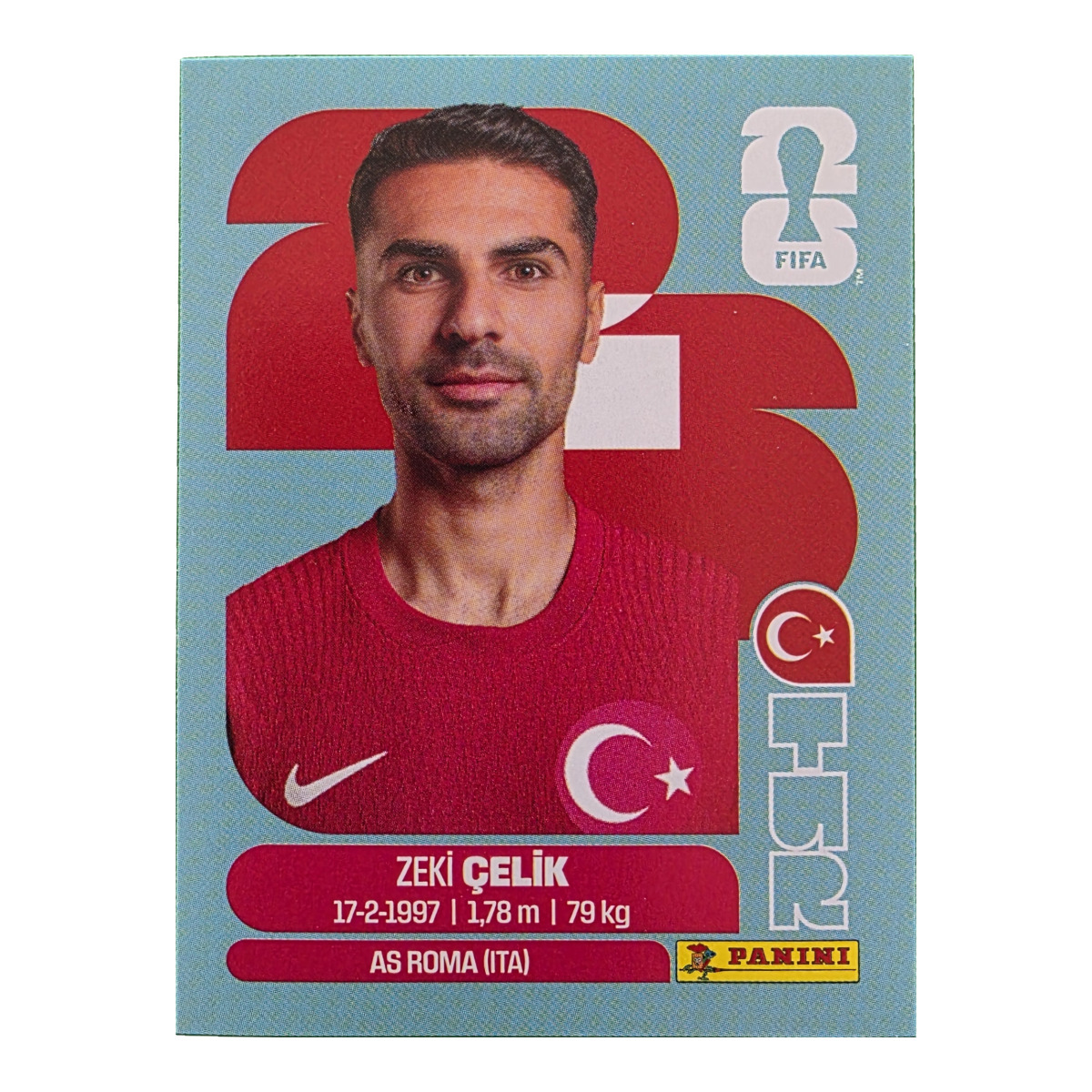 Zeki Celik - Türkei, FIFA WM 2026, Nr. TUR4