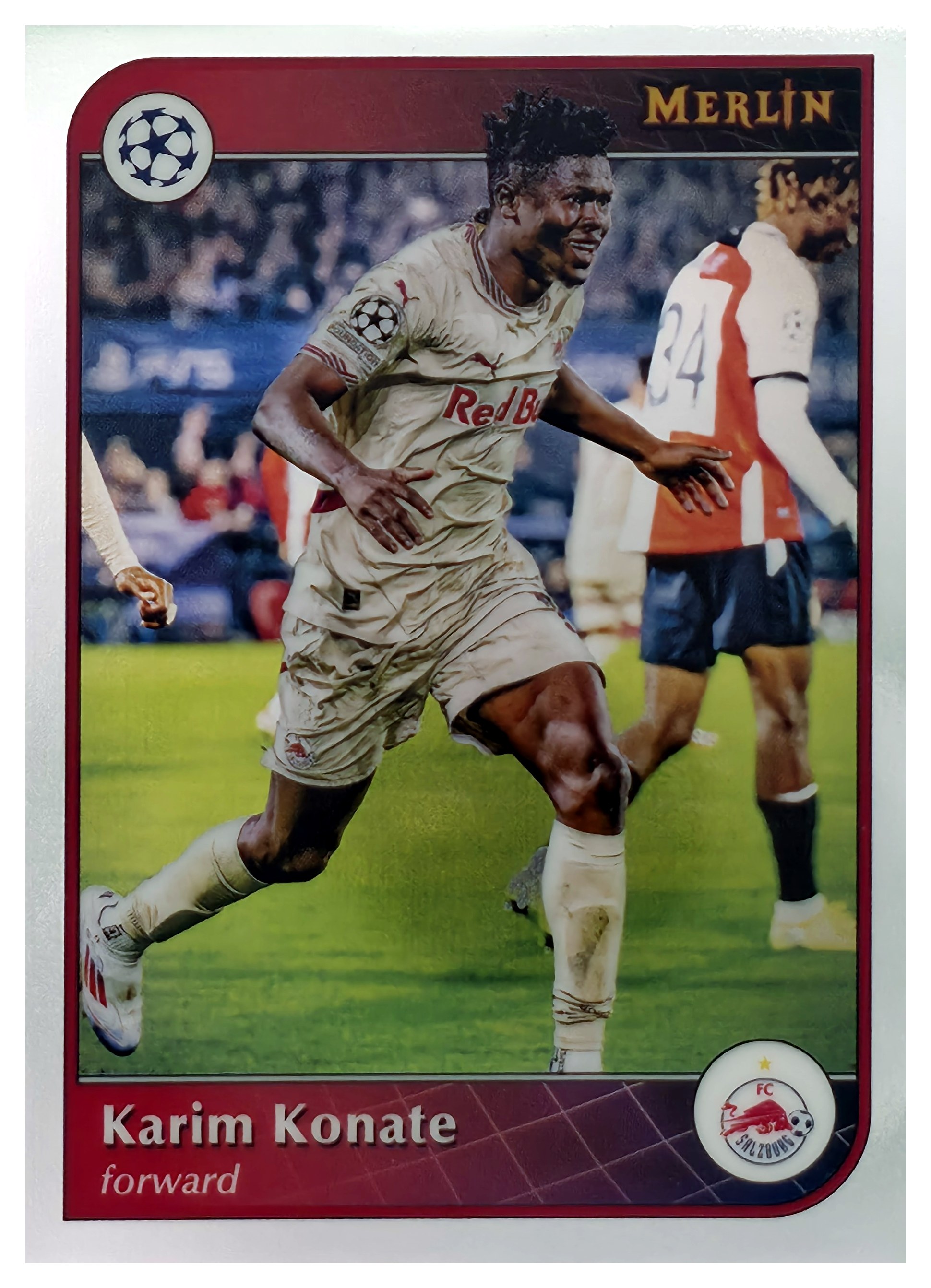 Karim Konate - Topps Merlin Chrome UEFA Club Competitions Base Set 2024-25, Nr. 123 (Art.-Nr. SG110874)