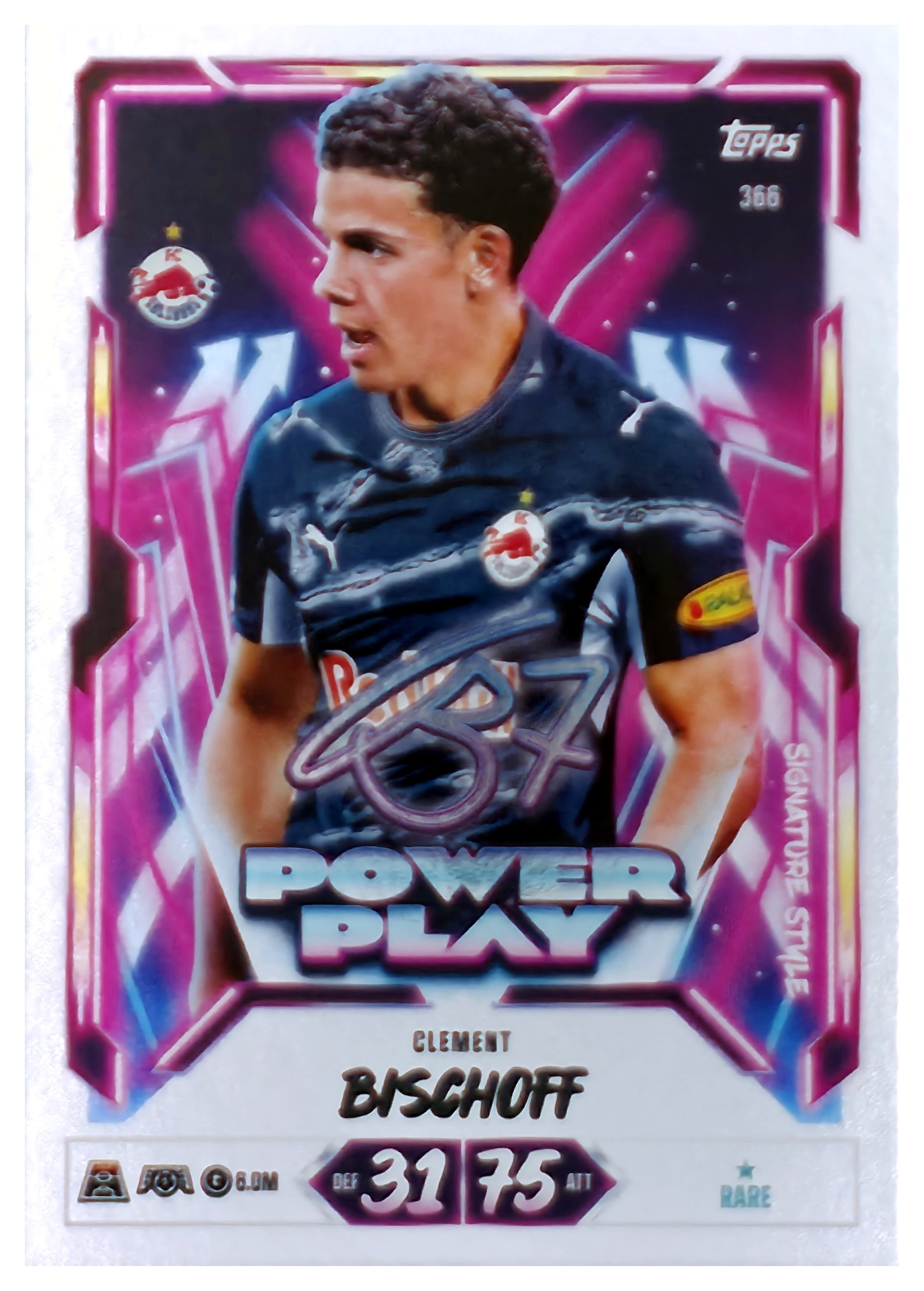 Clement Bischoff - Topps Match Attax UEFA Club Competitions Power Play Signature Style 2026-27, Nr. 366 (Art.-Nr. SG107532)