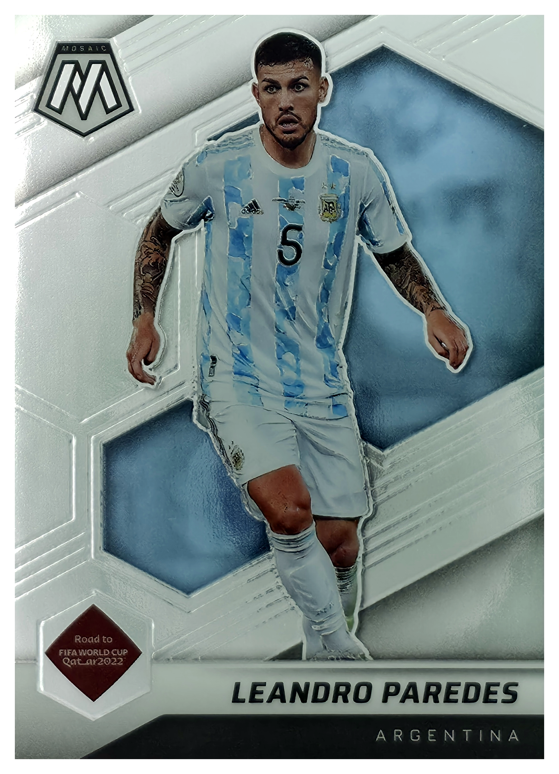 Leandro Paredes - Panini Mosaic FIFA Road to World Cup Base Set 2021-22, Nr. 12 (Art.-Nr. SG105939)