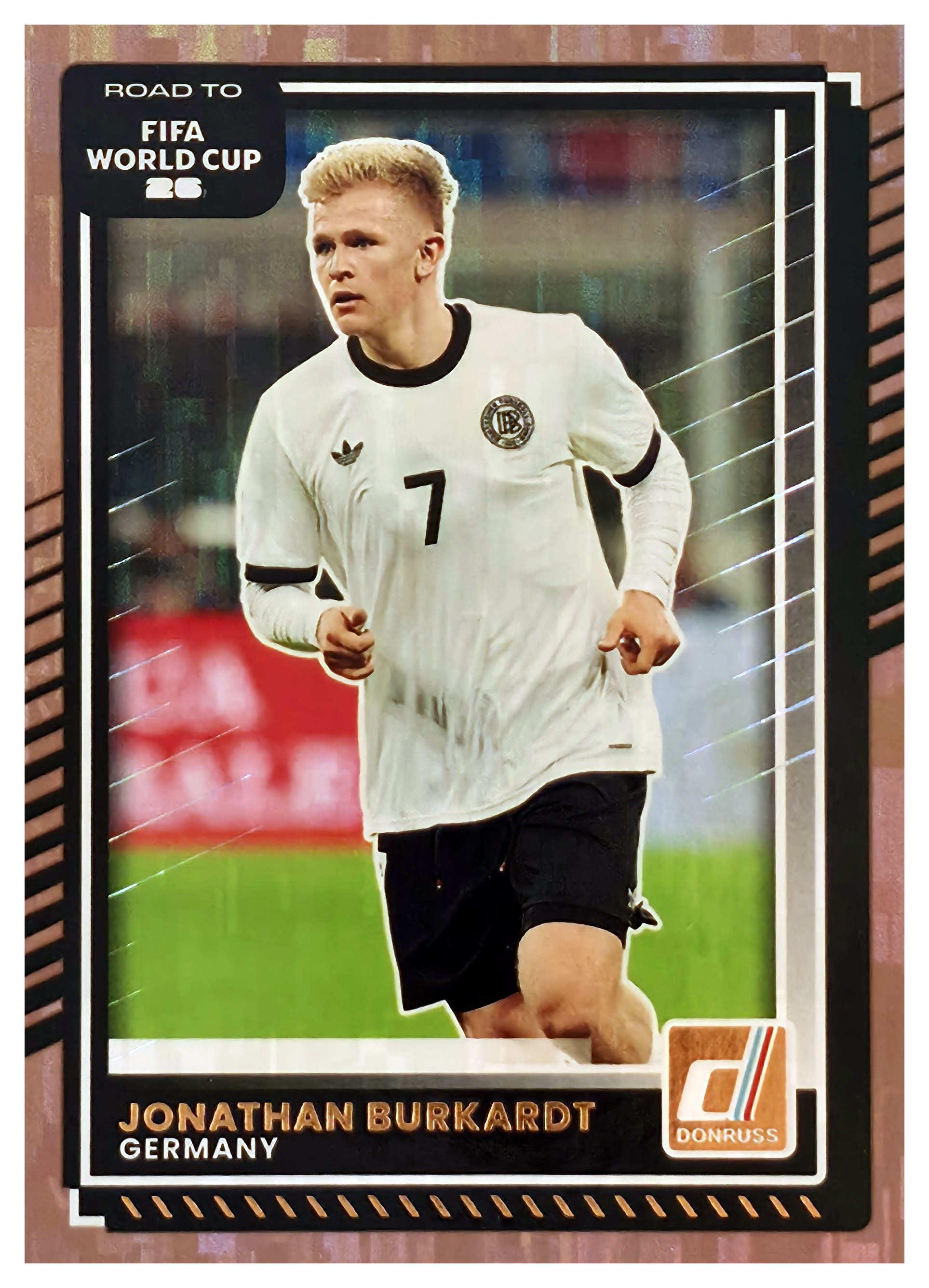 Jonathan Burkardt - Panini Donruss FIFA Road to World Cup Base Set 2025-26, Nr. 44 – Bronze (Art.-Nr. SG109379)