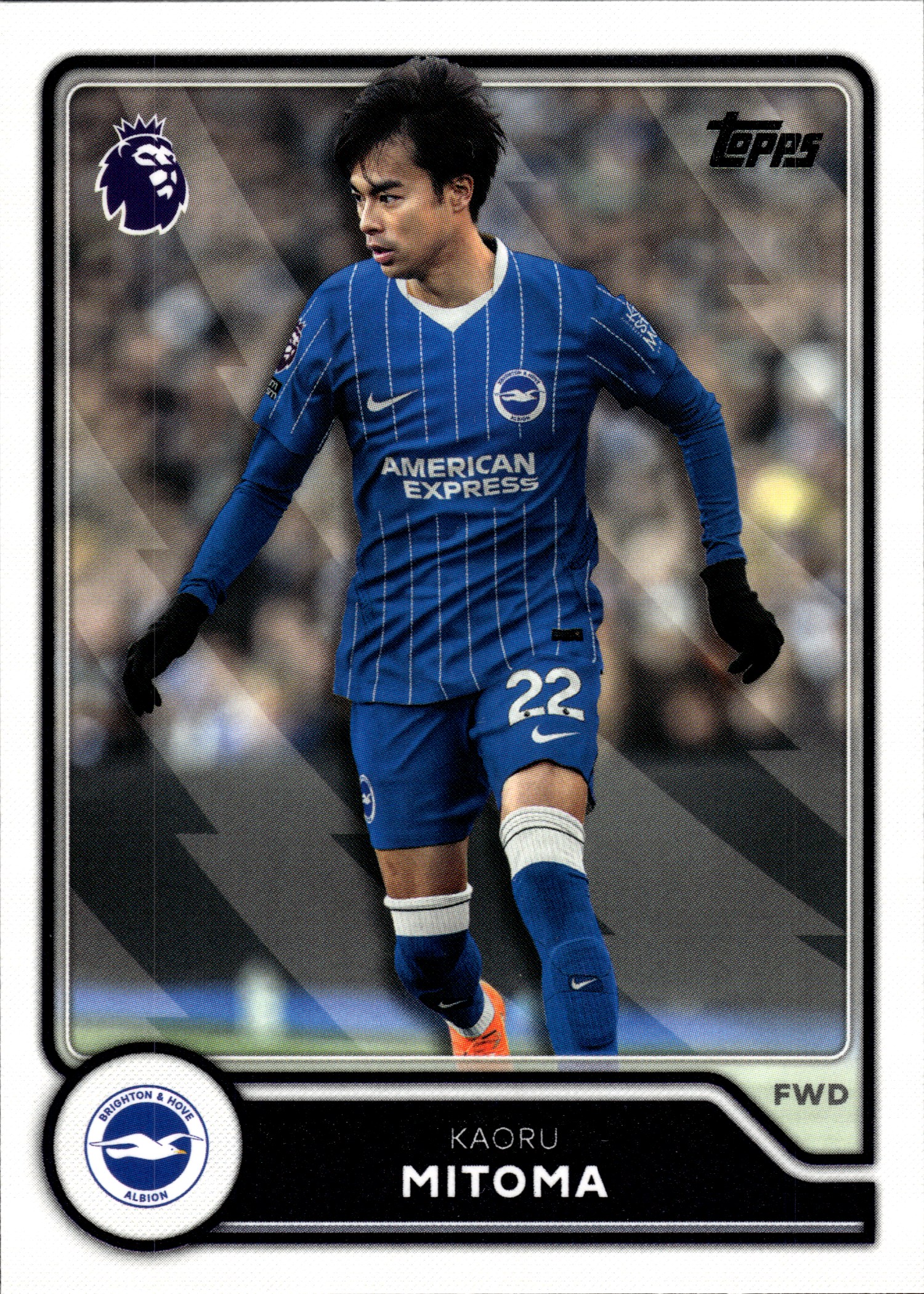Kaoru Mitoma - Topps Flagship Premier League Base Set 2026-27, Nr. 86 (Art.-Nr. SG109175)