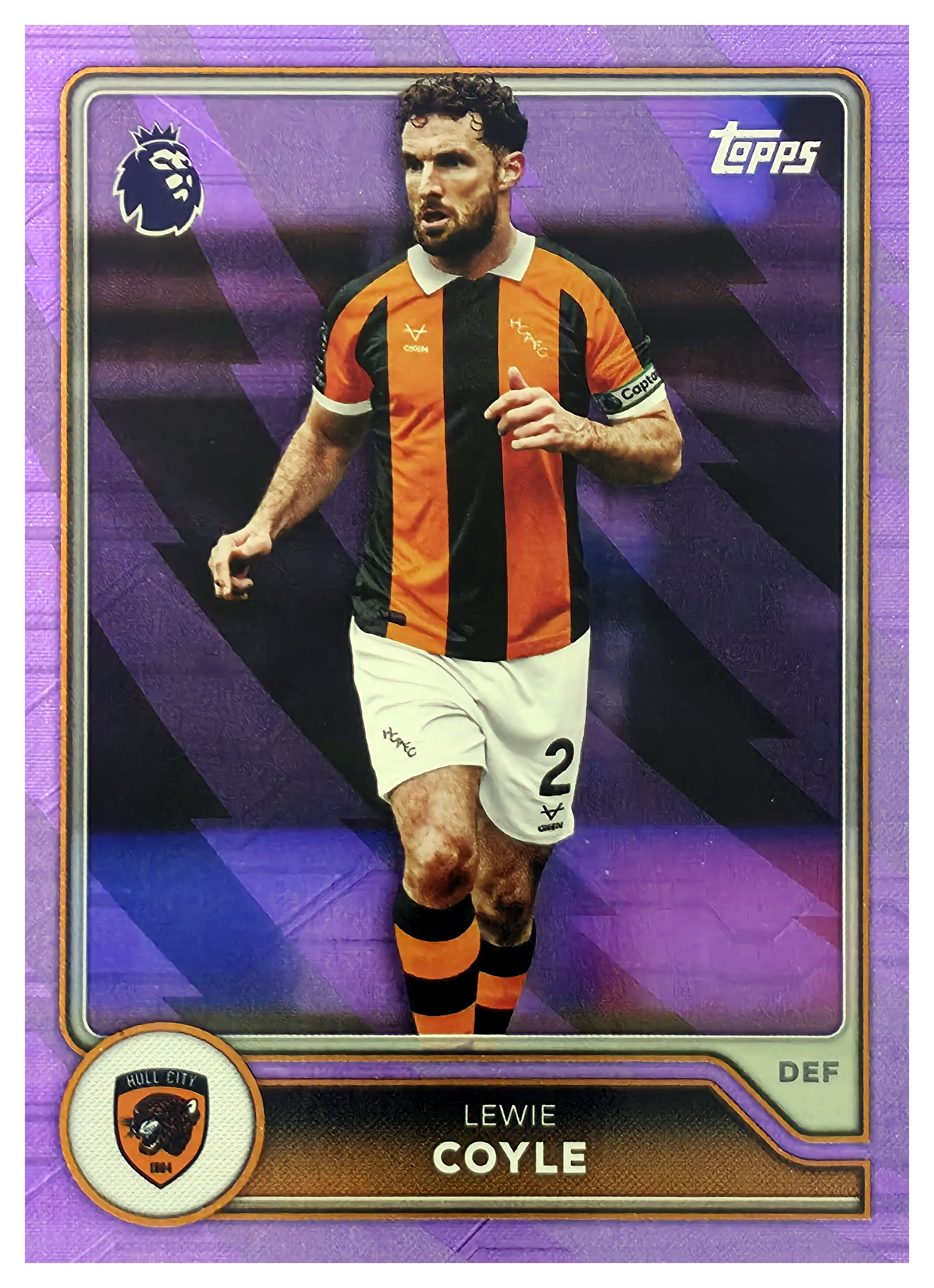 Lewie Coyle - Topps Flagship Premier League Base Set 2026-27, Nr. 289 – Purple Voltage Parallel (Art.-Nr. SG104792)