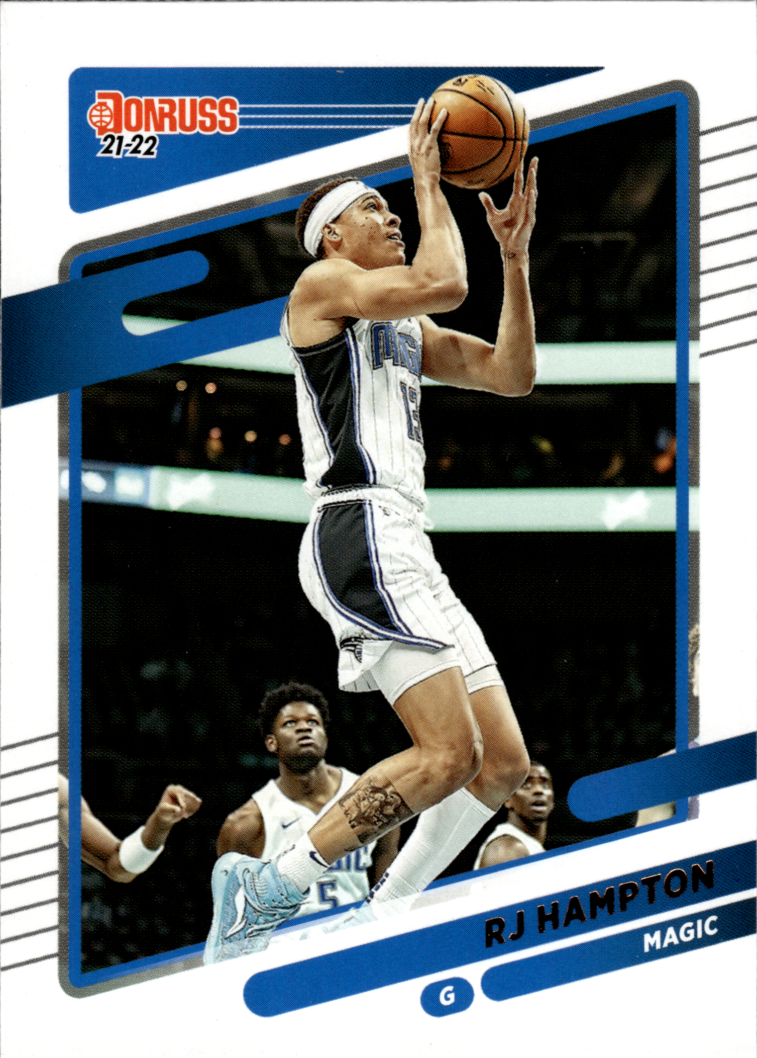 RJ Hampton - Panini Donruss Base Set 2021-22, Nr. 185 (Art.-Nr. SG105686)