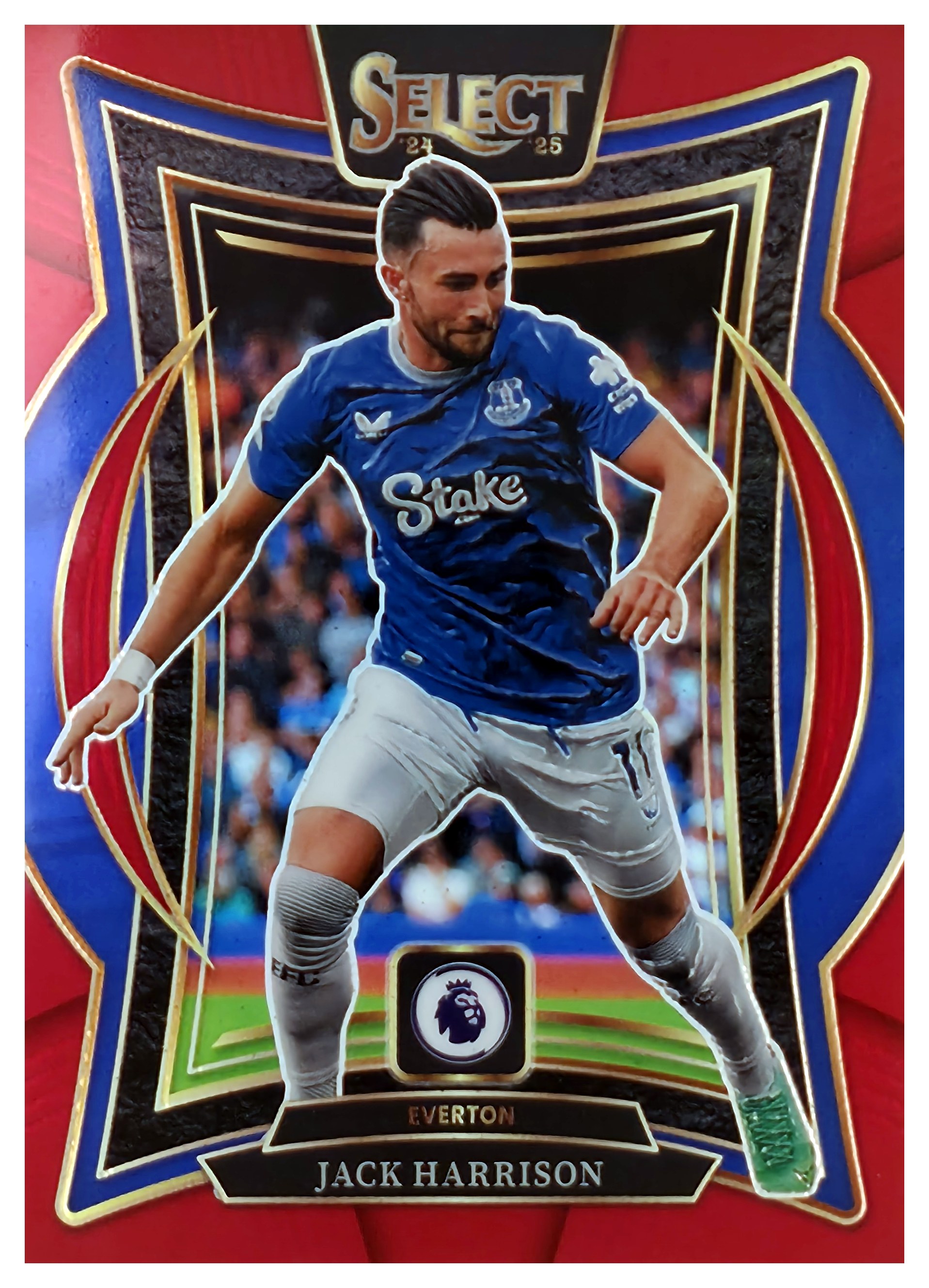 Jack Harrison - Panini Select Premier League Terrace 2024-25, Nr. 56 – Red (Art.-Nr. SG108196)