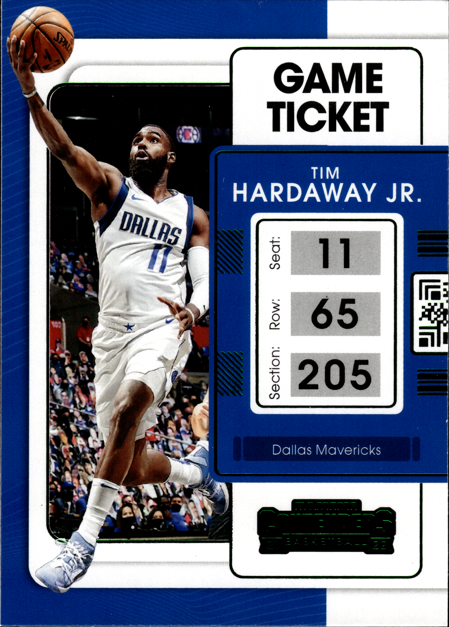 Tim Hardaway Jr. - Panini Contenders Game Ticket 2021-22, Nr. 28 (Art.-Nr. SG103769)