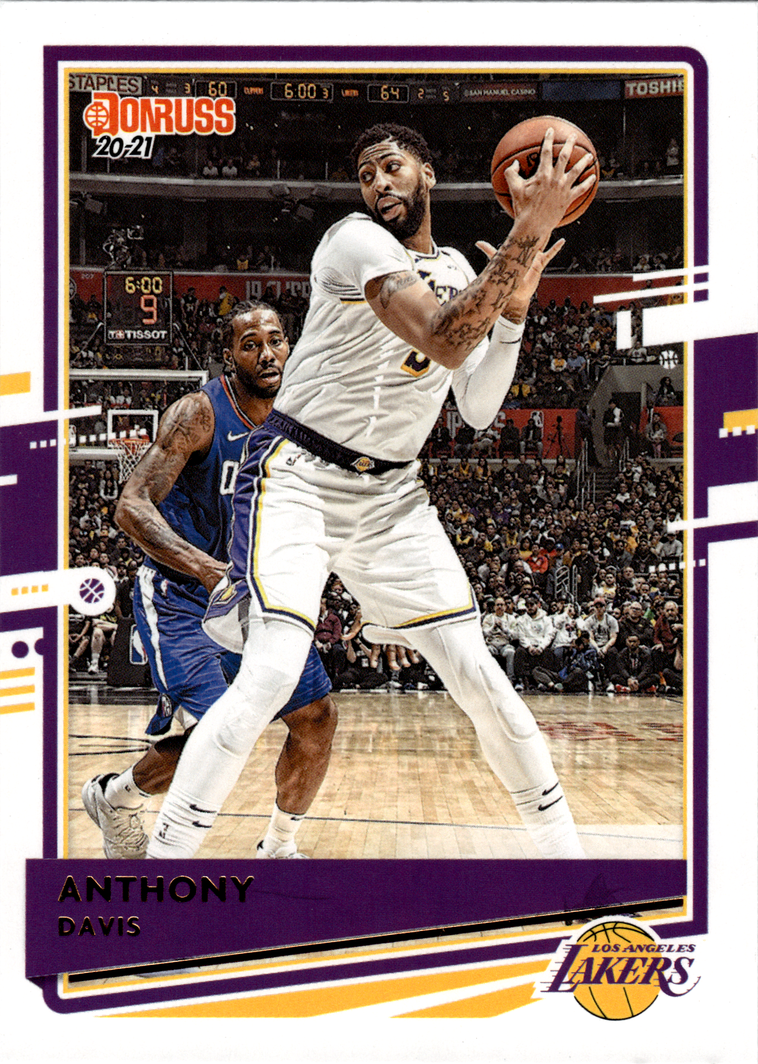 Anthony Davis - Panini Donruss Base Set 2020-21, Nr. 168 (Art.-Nr. SG103242)