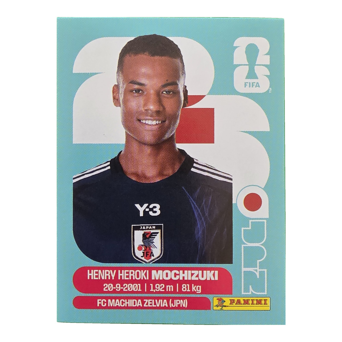 Henry Heroki Mochizuki - Japan, FIFA WM 2026, Nr. JPN3