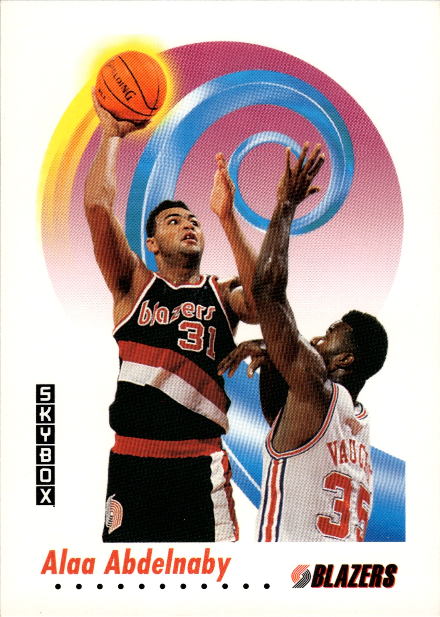 Alaa Abdelnaby - SkyBox Base Set 1991-92, Nr. 232 (Art.-Nr. SG108507)