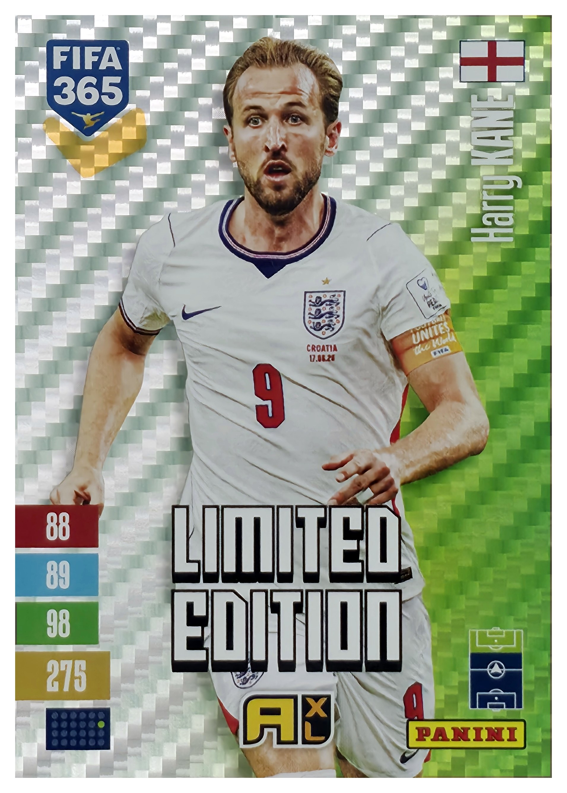 Harry Kane - Panini Adrenalyn XL FIFA 365 Limited Edition 2026-27 (Insert)