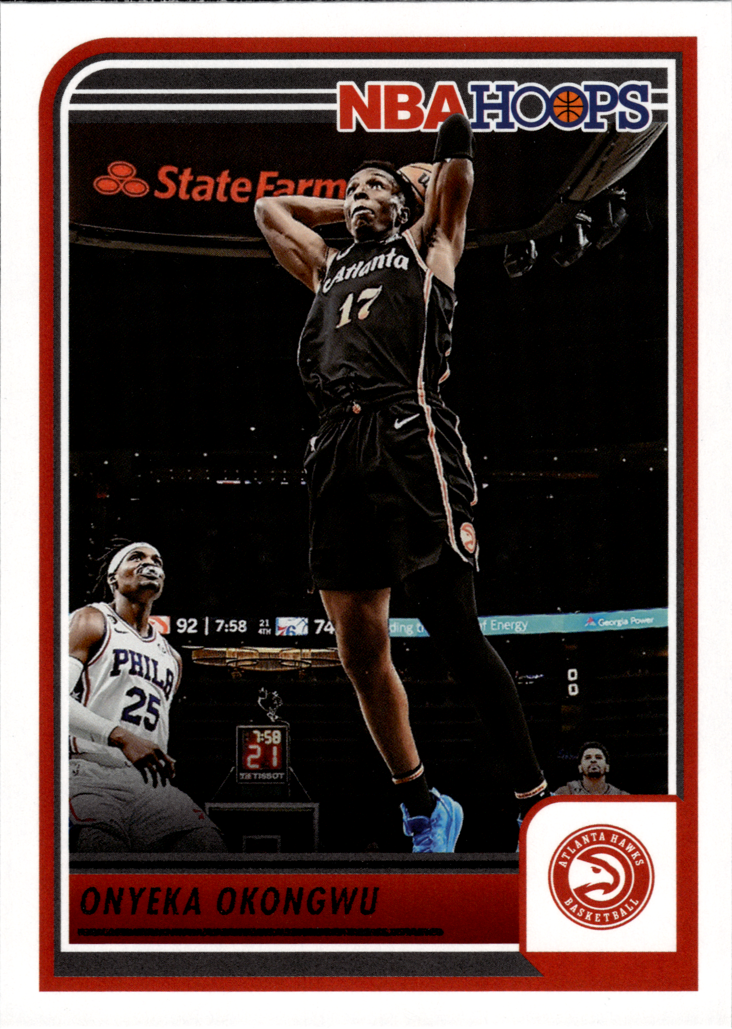 Onyeka Okongwu - Panini Hoops Base Set 2023-24, Nr. 165 (Art.-Nr. SG103492)
