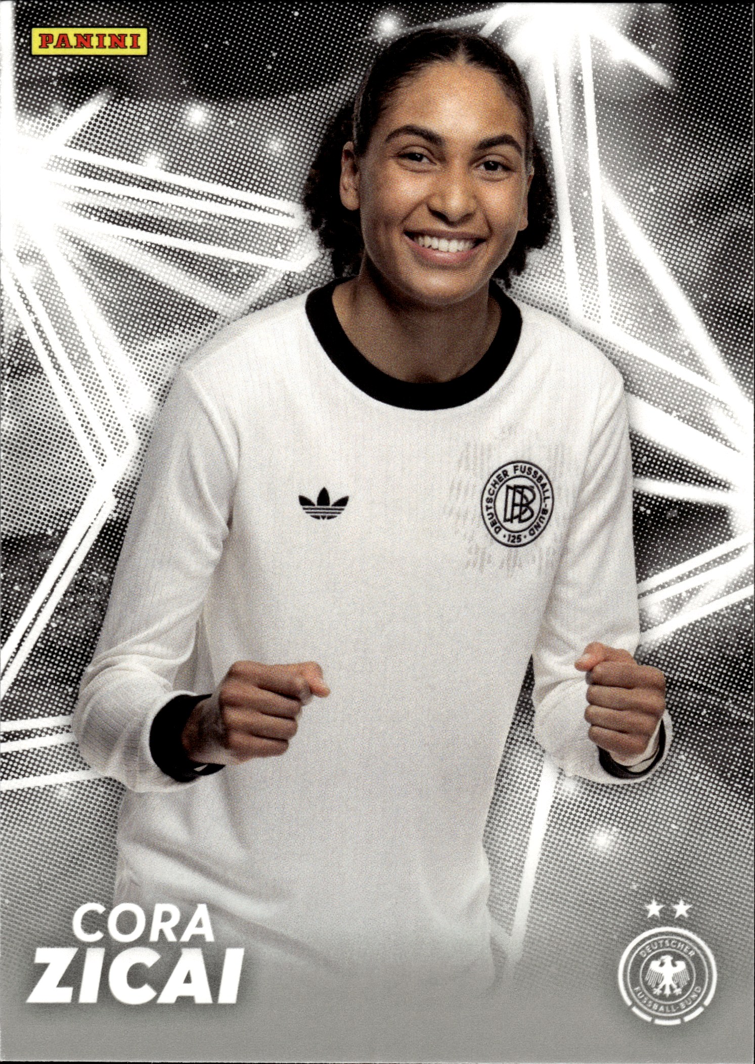 Cora Zicai - Panini DFB-Frauen Team-Set RIS 2025, Nr. RIS-05 – Insert (Art.-Nr. SG109858)
