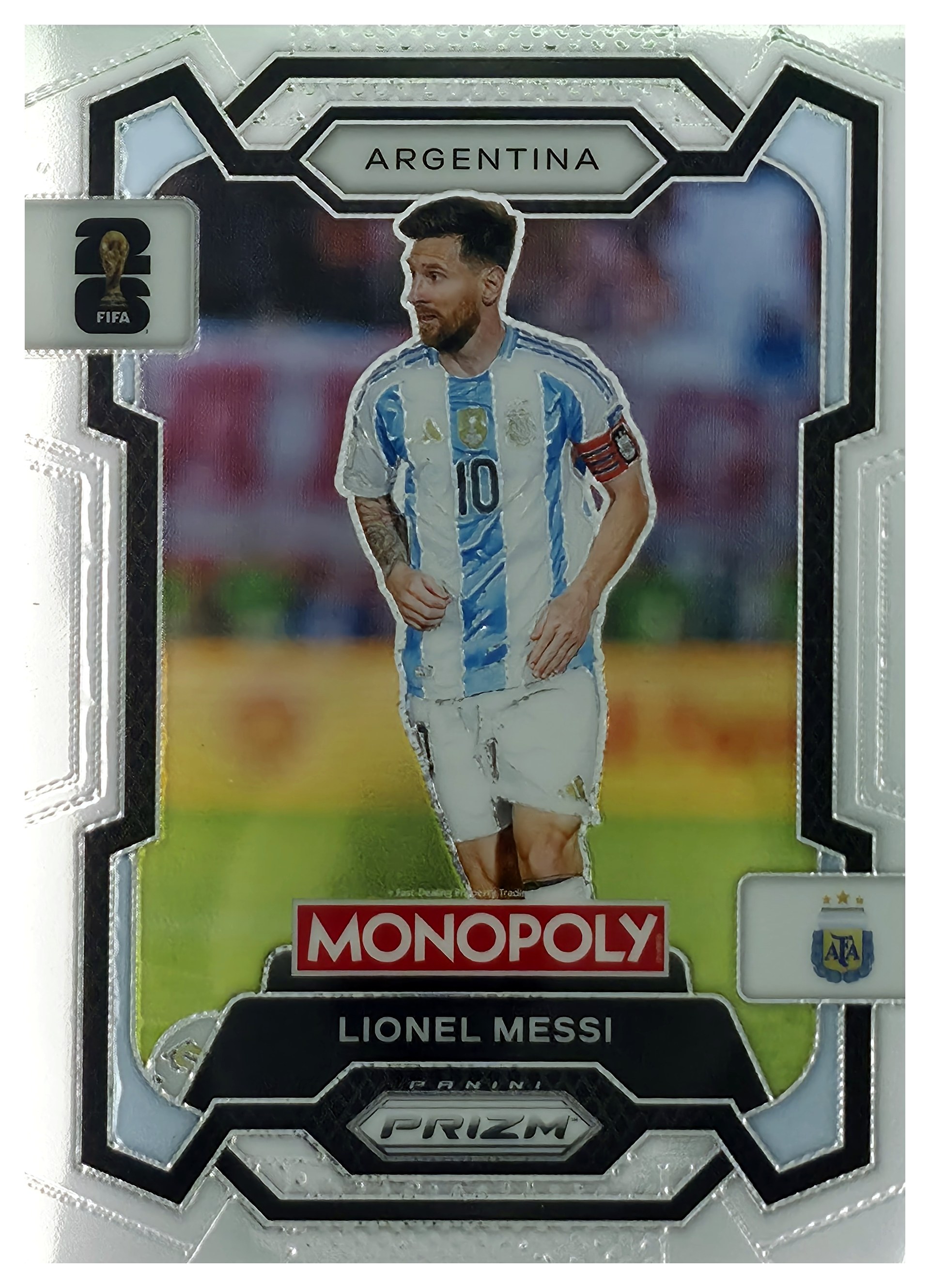 Lionel Messi - Panini Prizm Monopoly FIFA World Cup Base Set 2026, Nr. 1 (Art.-Nr. SG109100)