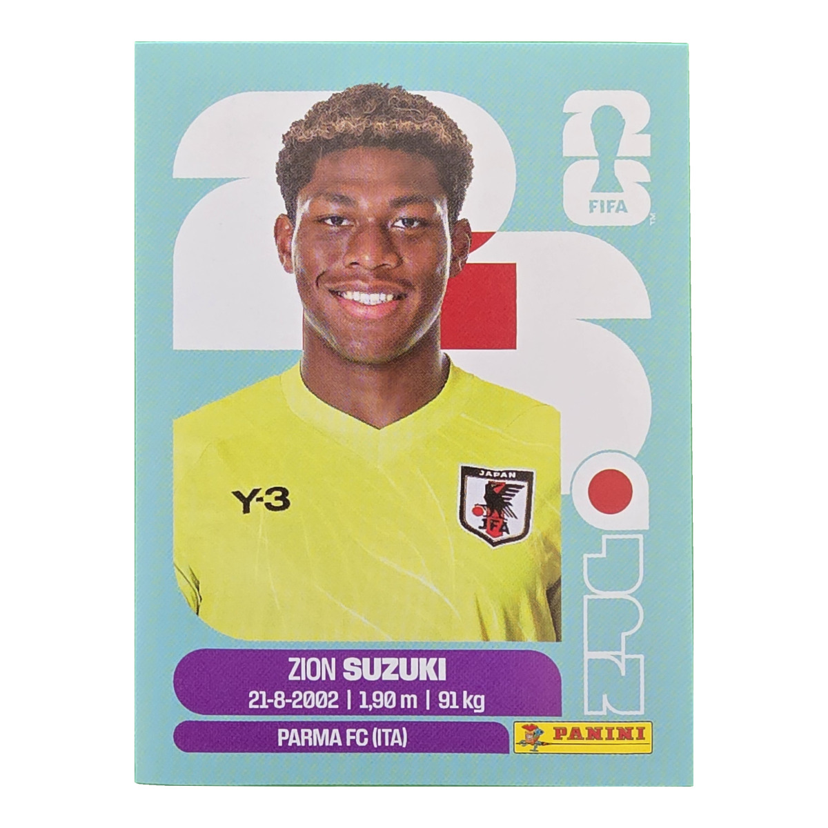 Zion Suzuki - Japan, FIFA WM 2026, Nr. JPN2