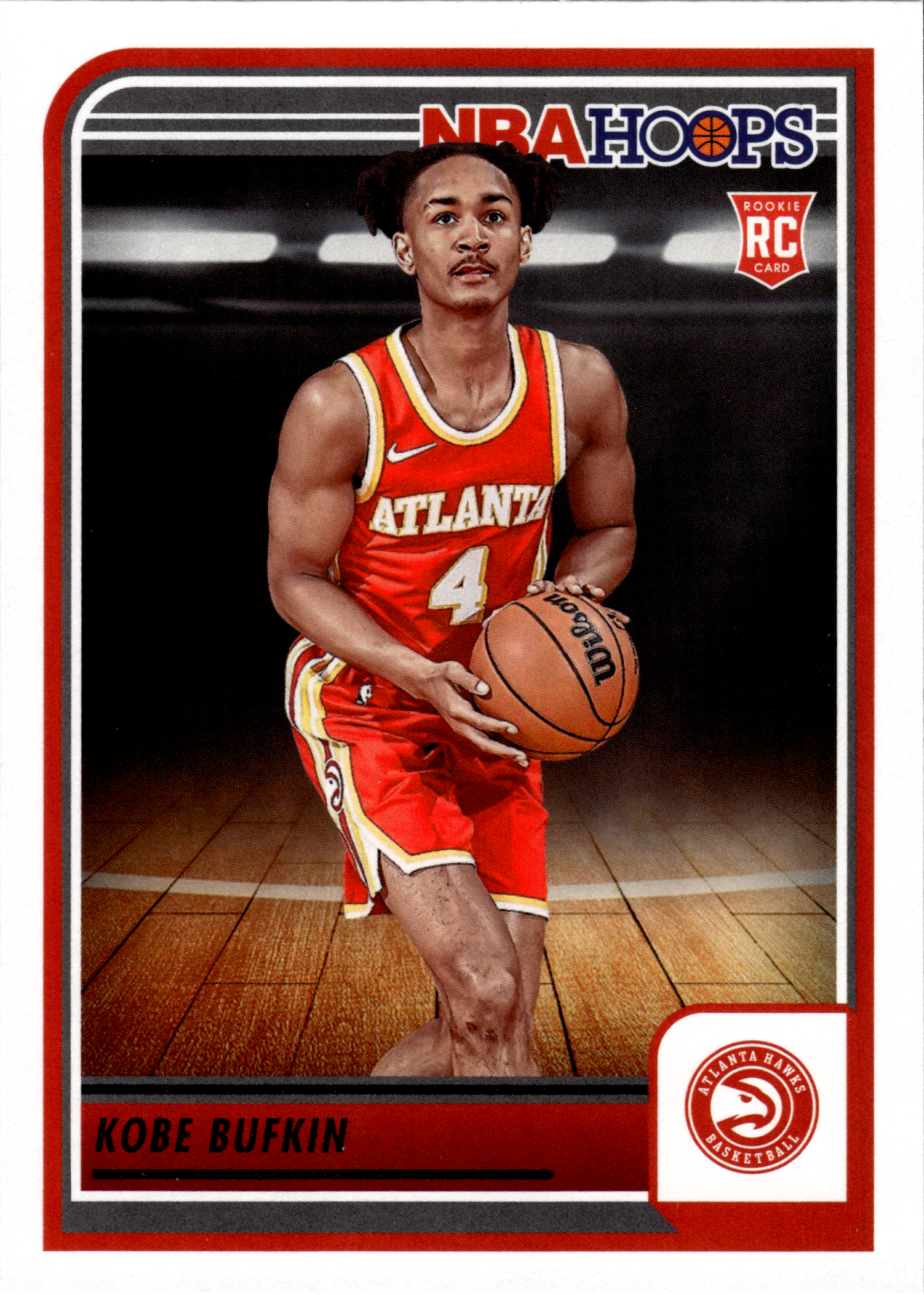 Kobe Bufkin - Panini Hoops Base Set 2023-24, Nr. 246 – Rookie Card (Art.-Nr. SG103460)