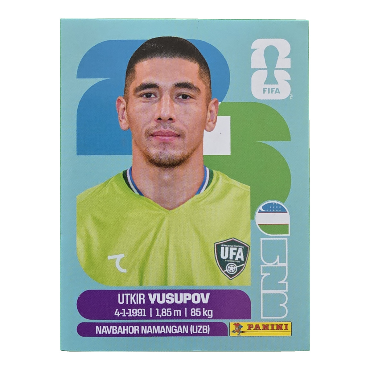 Utkir Yusupov - Usbekistan, FIFA WM 2026, Nr. UZB2