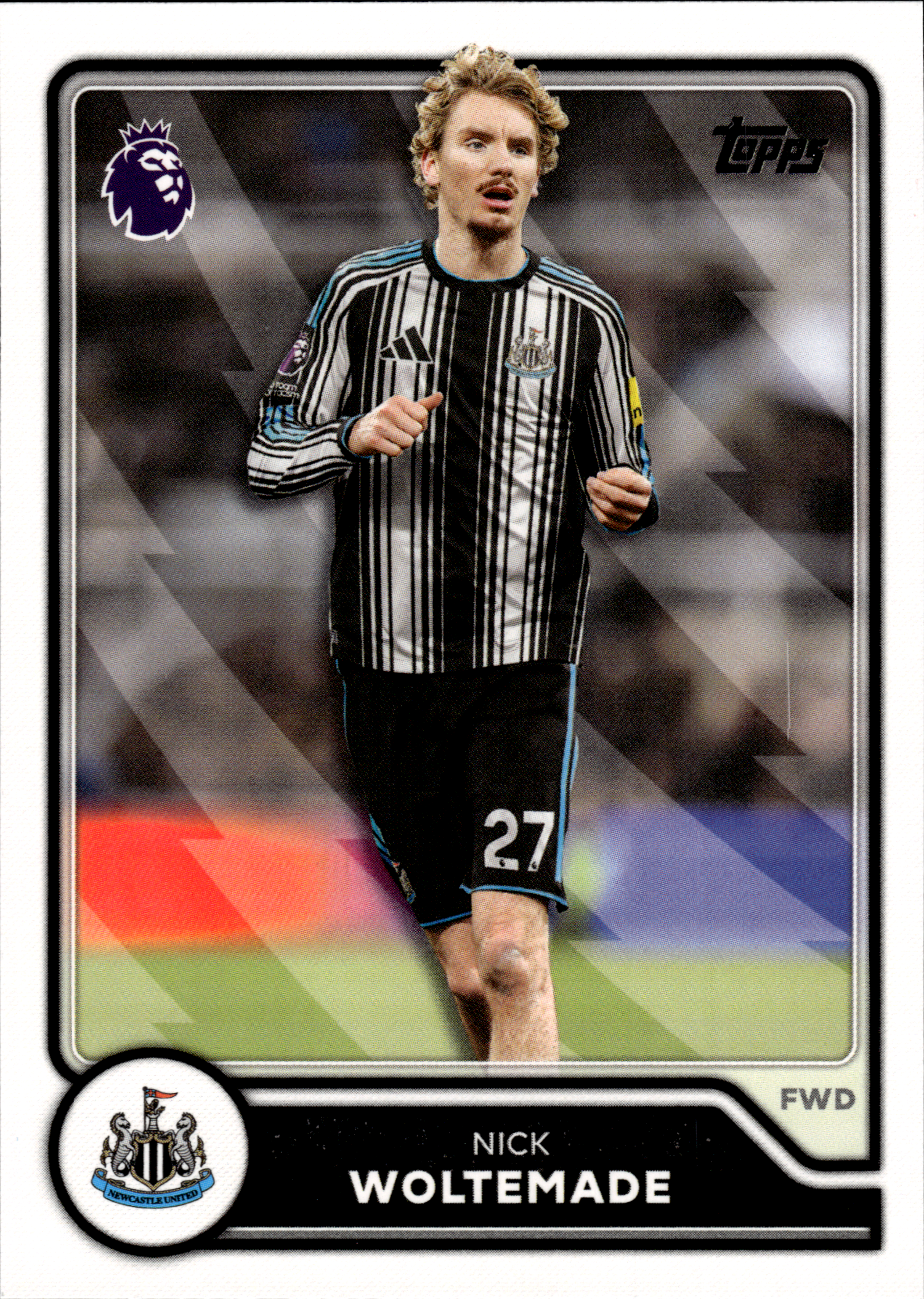 Nick Woltemade - Topps Flagship Premier League Base Set 2026-27, Nr. 215