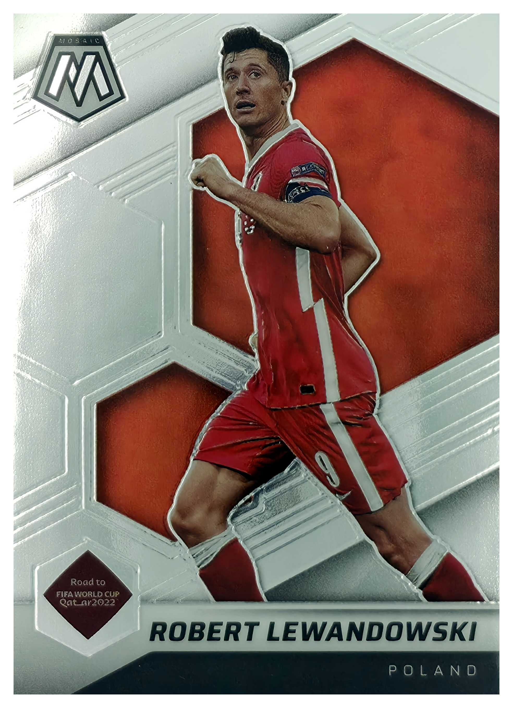 Robert Lewandowski - Panini Mosaic FIFA Road to World Cup Base Set 2021-22, Nr. 51 (Art.-Nr. SG106031)