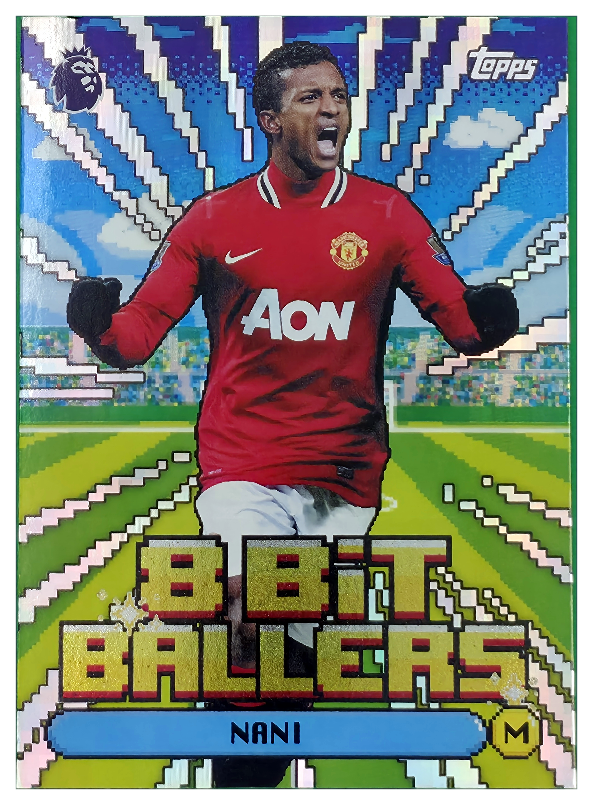 Nani - Topps Flagship Premier League 8 Bit Ballers 2026-27, Nr. 8B 16 – Insert (Art.-Nr. SG104806)