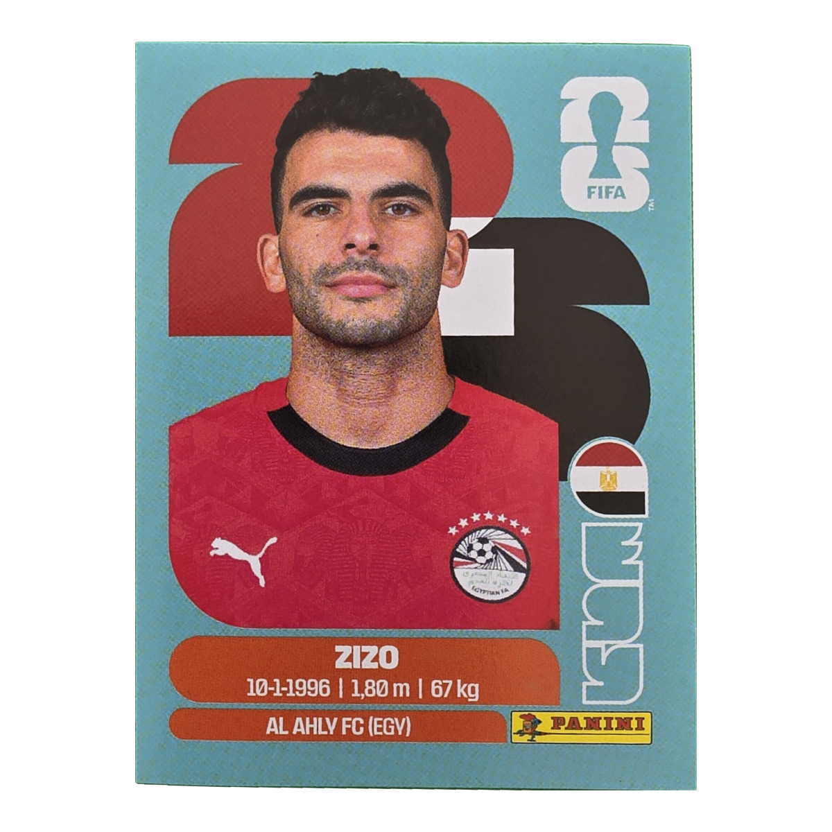 Zizo - Ägypten, FIFA WM 2026, Nr. EGY11