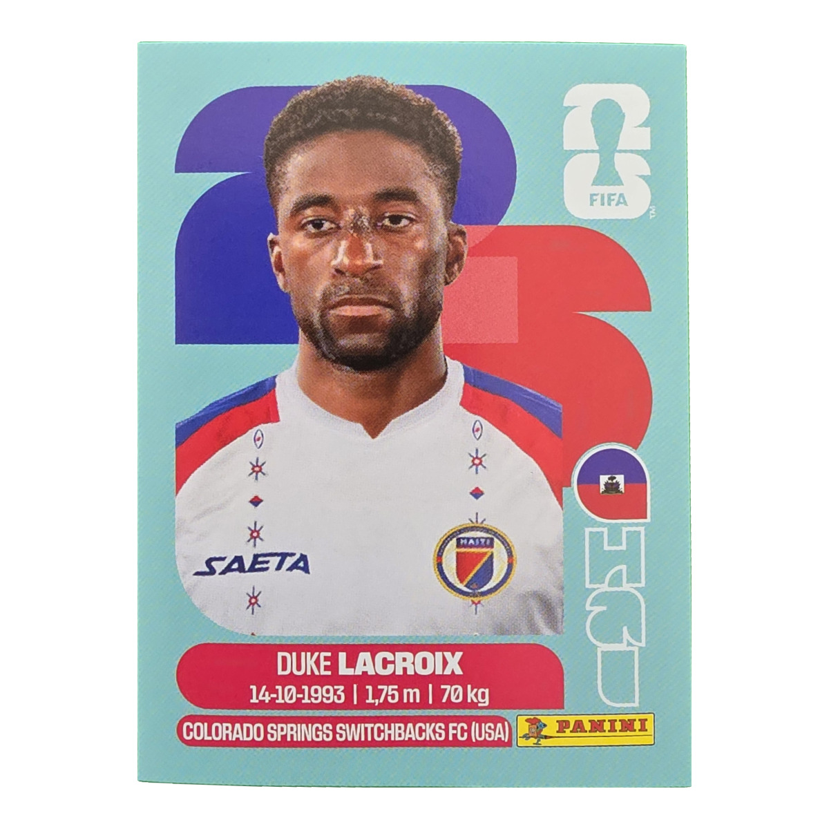 Duke Lacroix - Haiti, FIFA WM 2026, Nr. HAI7