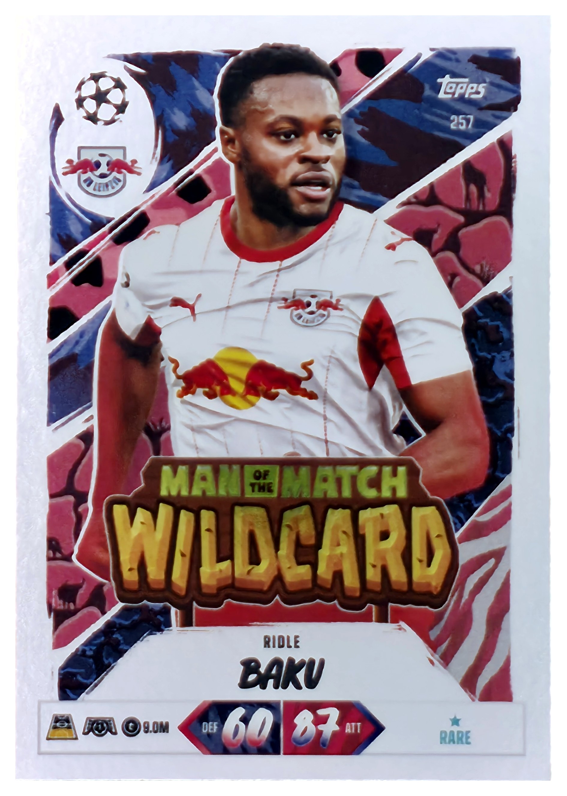 Ridle Baku - Topps Match Attax UEFA Club Competitions Man of the Match Wildcard 2026-27, Nr. 257 (Art.-Nr. SG107483)