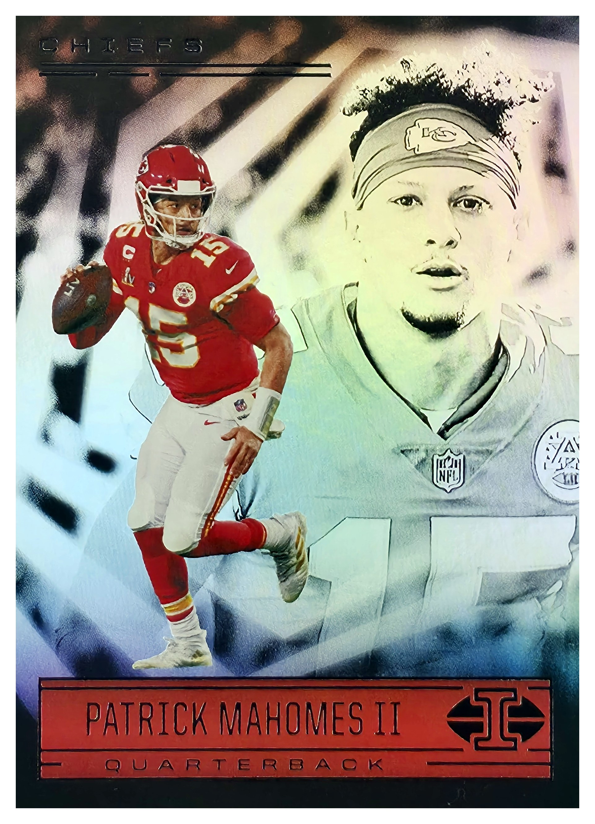 Patrick Mahomes II - Panini Illusions Base Set 2021, Nr. 24 (Art.-Nr. SG106662)