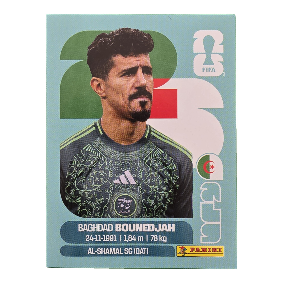 Baghdad Bounedjah - Algerien, FIFA WM 2026, Nr. ALG19