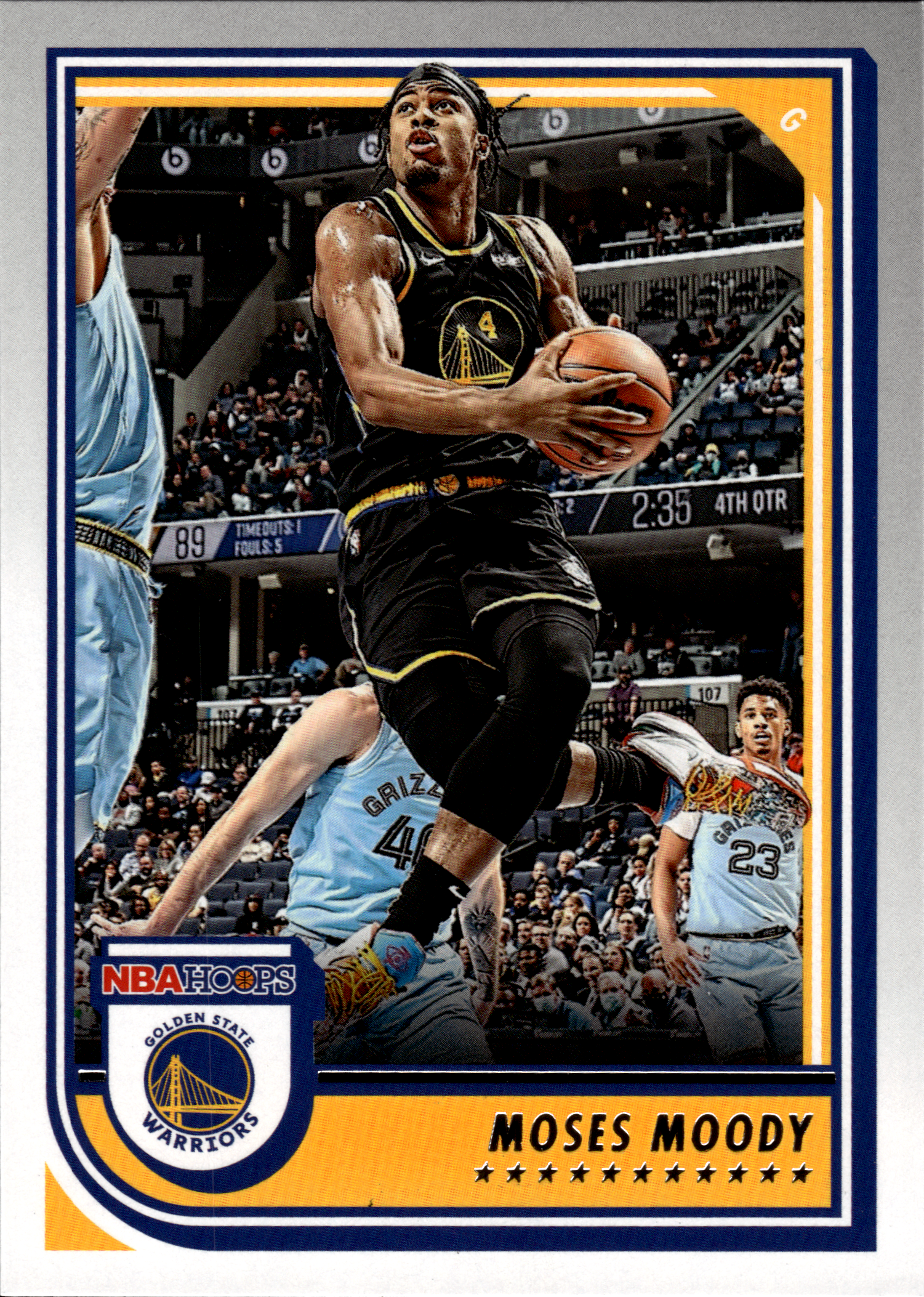 Moses Moody - Panini Hoops Base Set 2022-23, Nr. 230 (Art.-Nr. SG103096)