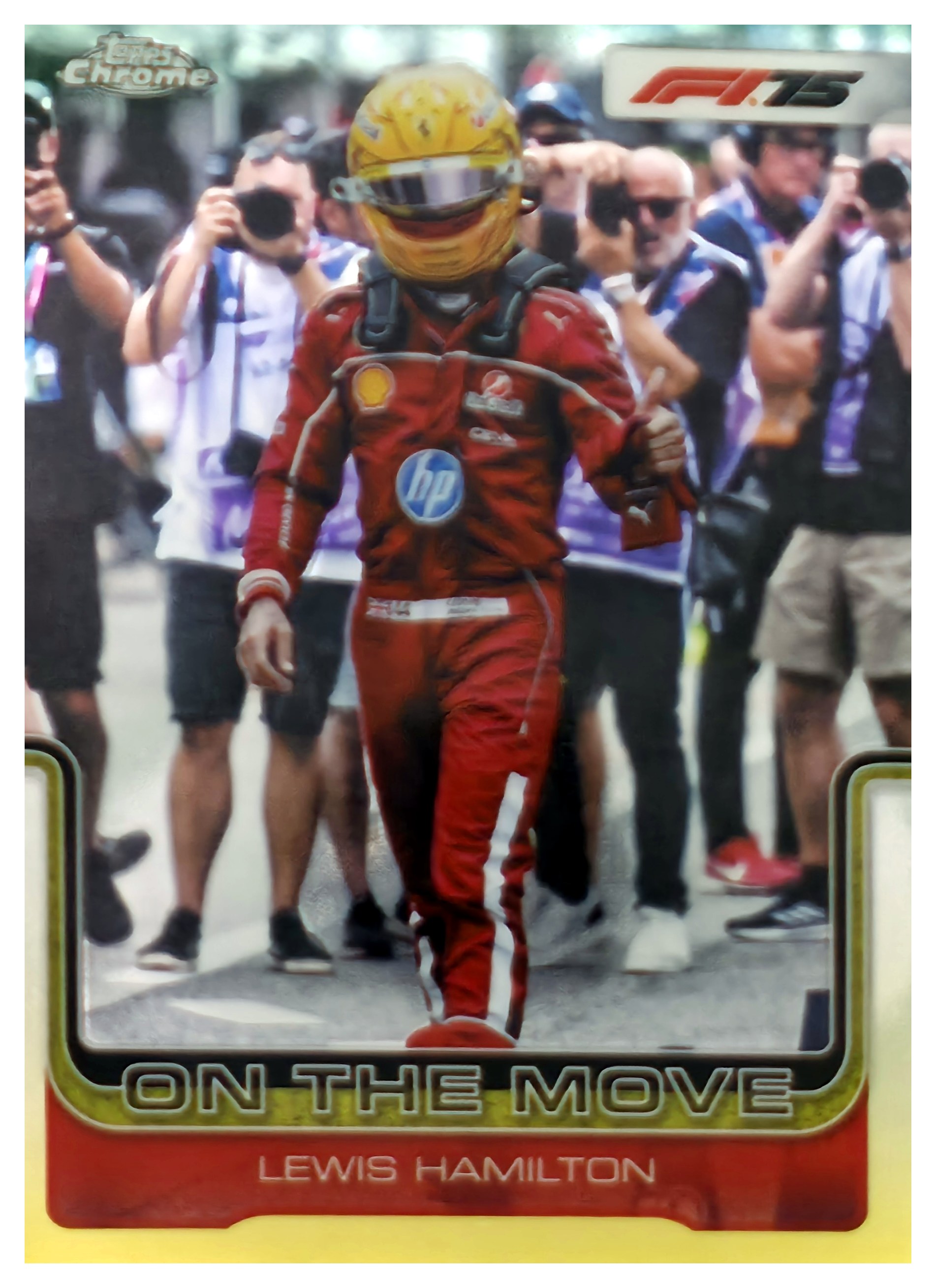 Lewis Hamilton - Topps Chrome Formula 1 On the Move 2025, Nr. 191 (Art.-Nr. SG108973)