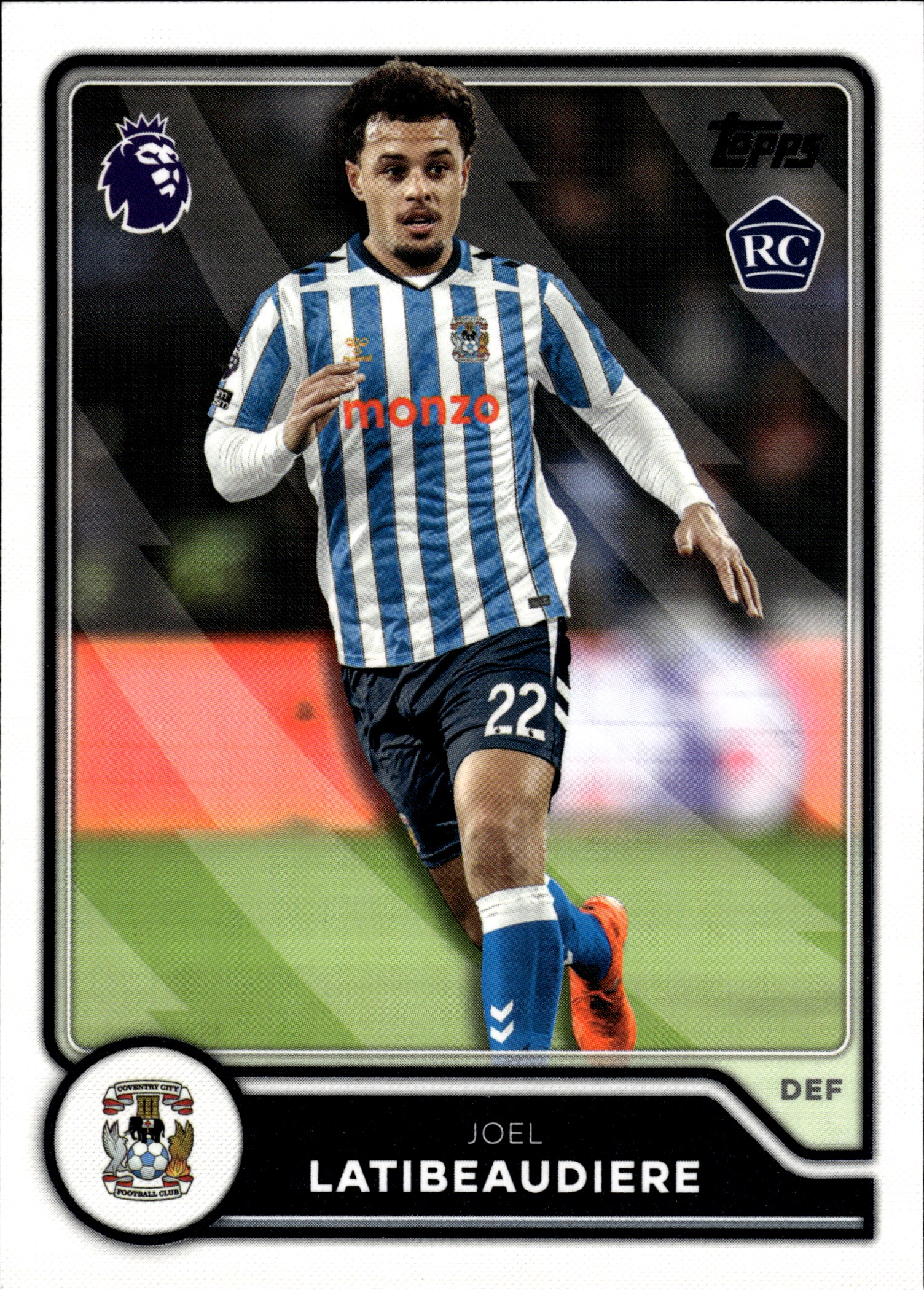 Joel Latibeaudiere - Topps Flagship Premier League Base Set 2026-27, Nr. 263 – Rookie Card (Art.-Nr. SG109889)