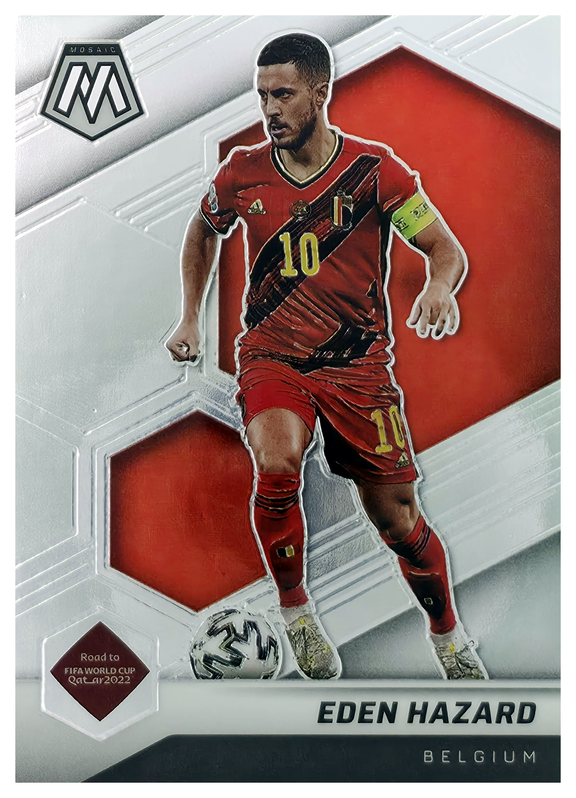 Eden Hazard - Panini Mosaic FIFA Road to World Cup Base Set 2021-22, Nr. 190 (Art.-Nr. SG105934)