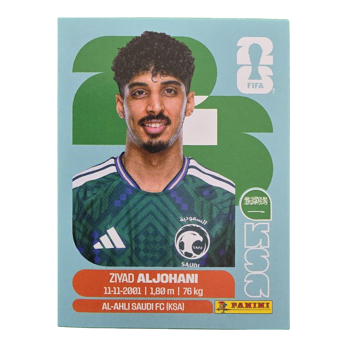 Ziyad Aljohani - Saudi-Arabien, FIFA WM 2026, Nr. KSA10
