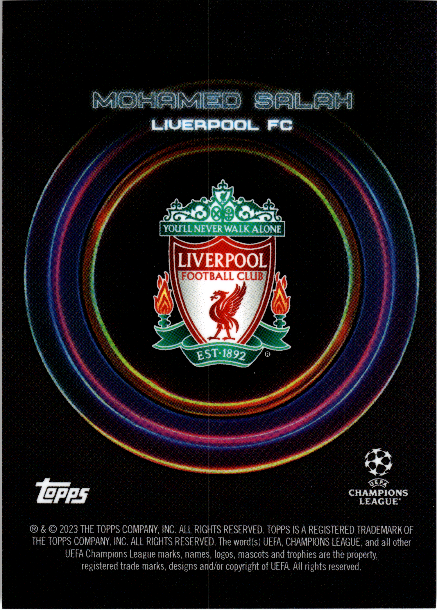 Mohamed Salah - Topps UEFA Club Competitions Showtime 2023-24
