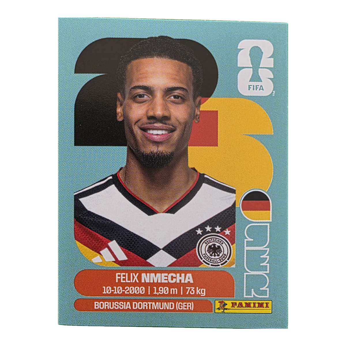 Felix Nmecha - Deutschland, FIFA WM 2026, Nr. GER12