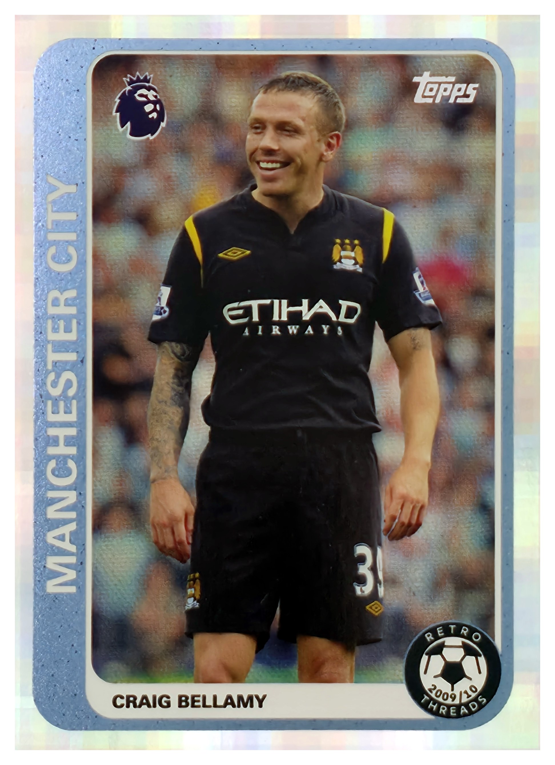 Craig Bellamy - Topps Flagship Premier League Retro Threads 2026-27, Nr. RT 19 – Insert (Art.-Nr. SG109445)