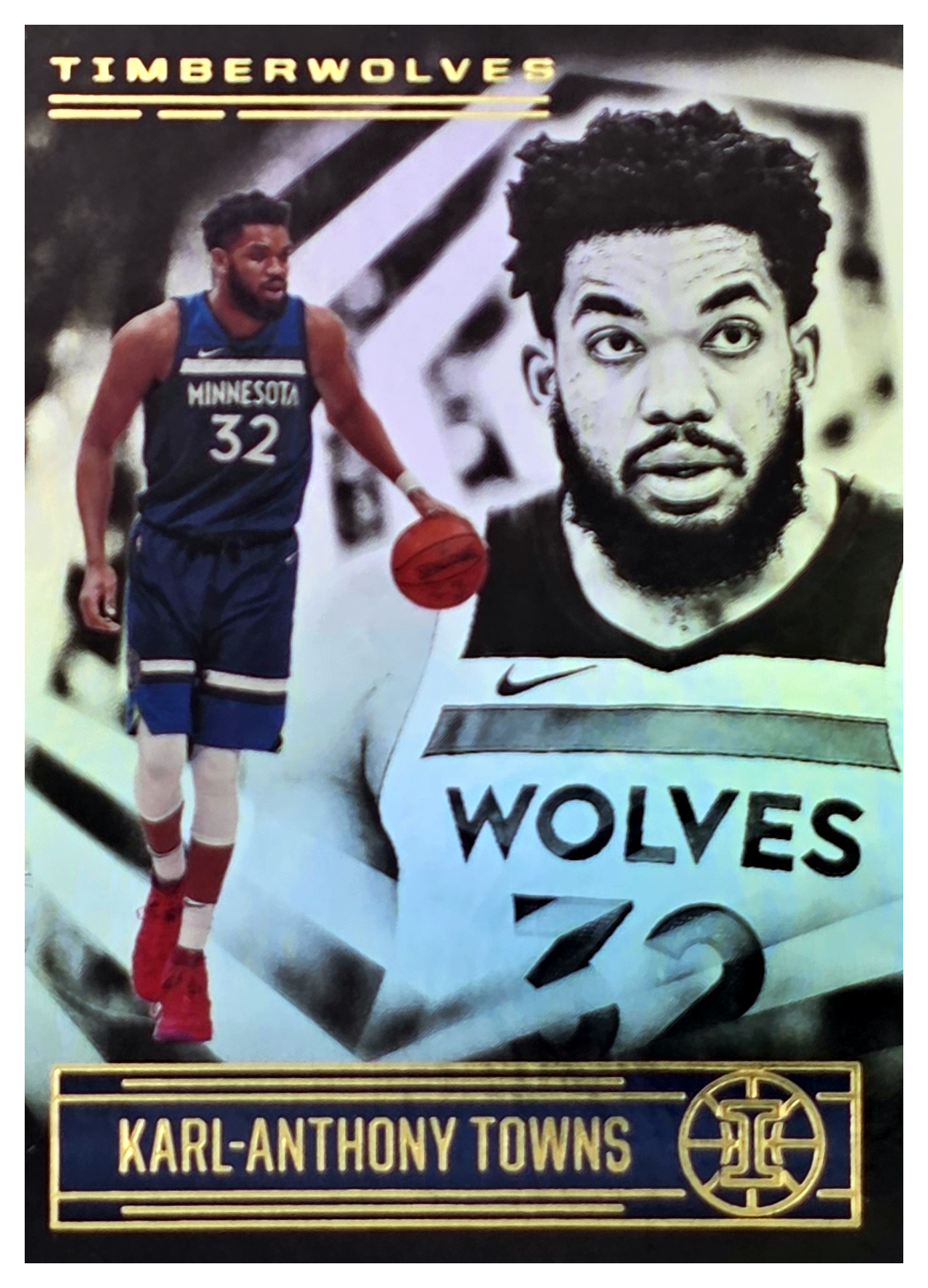 Karl-Anthony Towns - Panini Illusions Base Set 2020-21, Nr. 150 (Art.-Nr. SG104394)