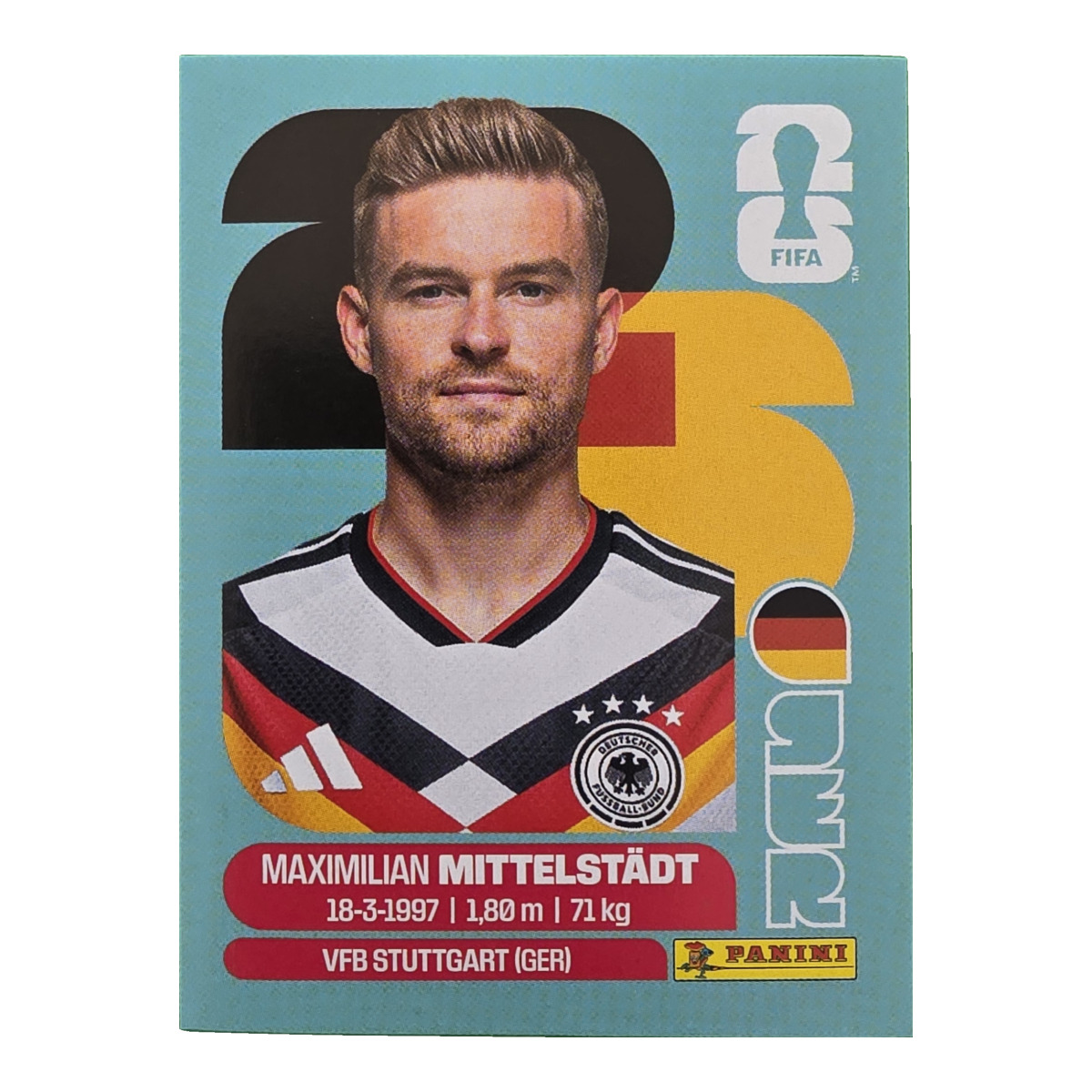 Maximilian Mittelstadt - Deutschland, FIFA WM 2026, Nr. GER9